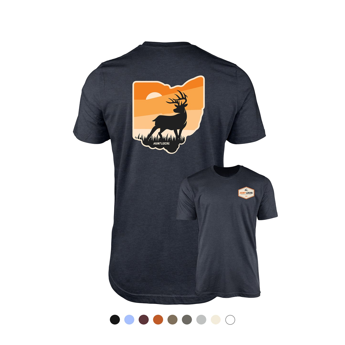 Ohio - Sunset Buck Tee