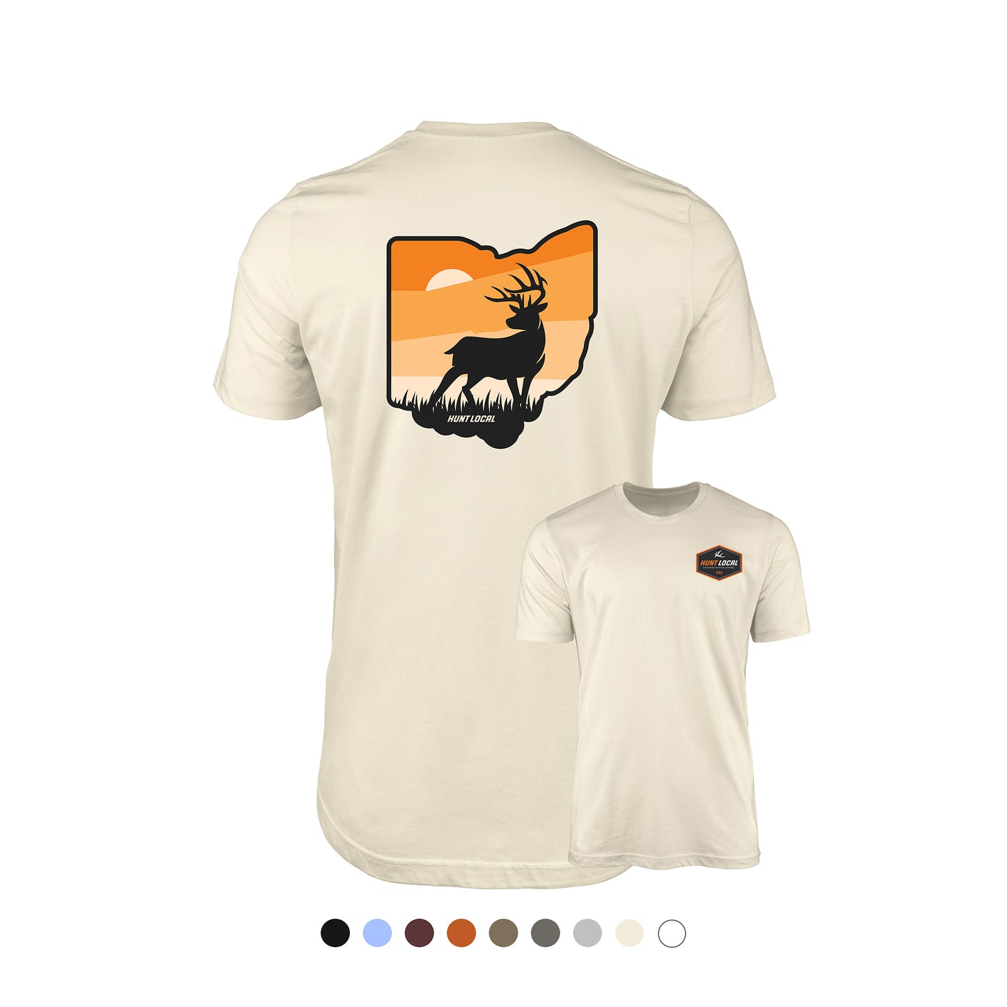 Ohio - Sunset Buck Tee