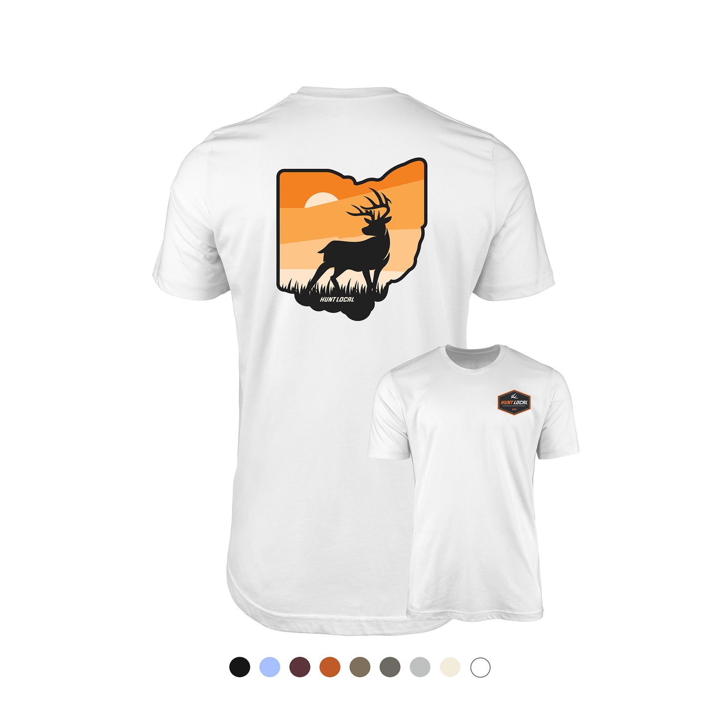 Ohio - Sunset Buck Tee