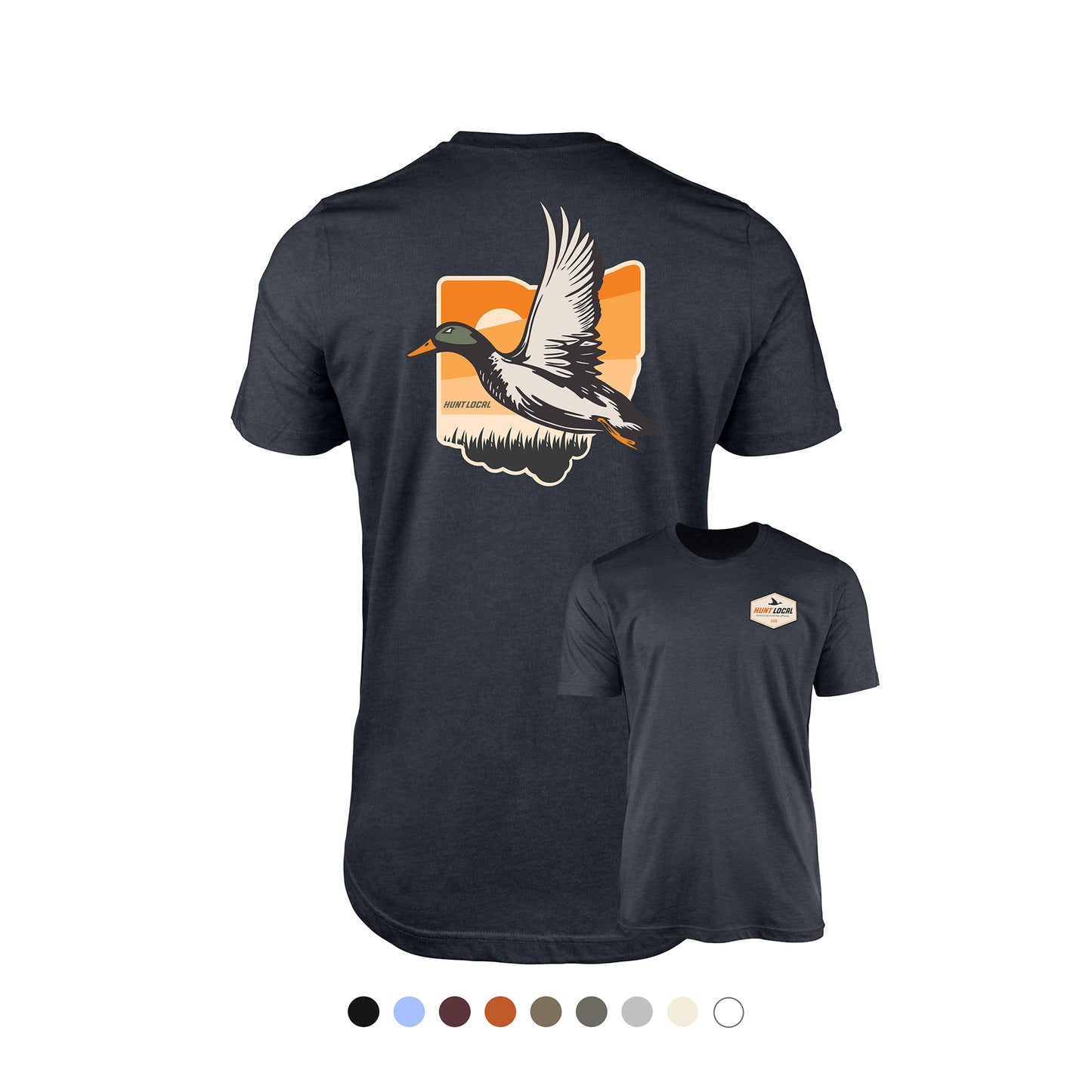 Ohio - Hunt Local Waterfowl Tee