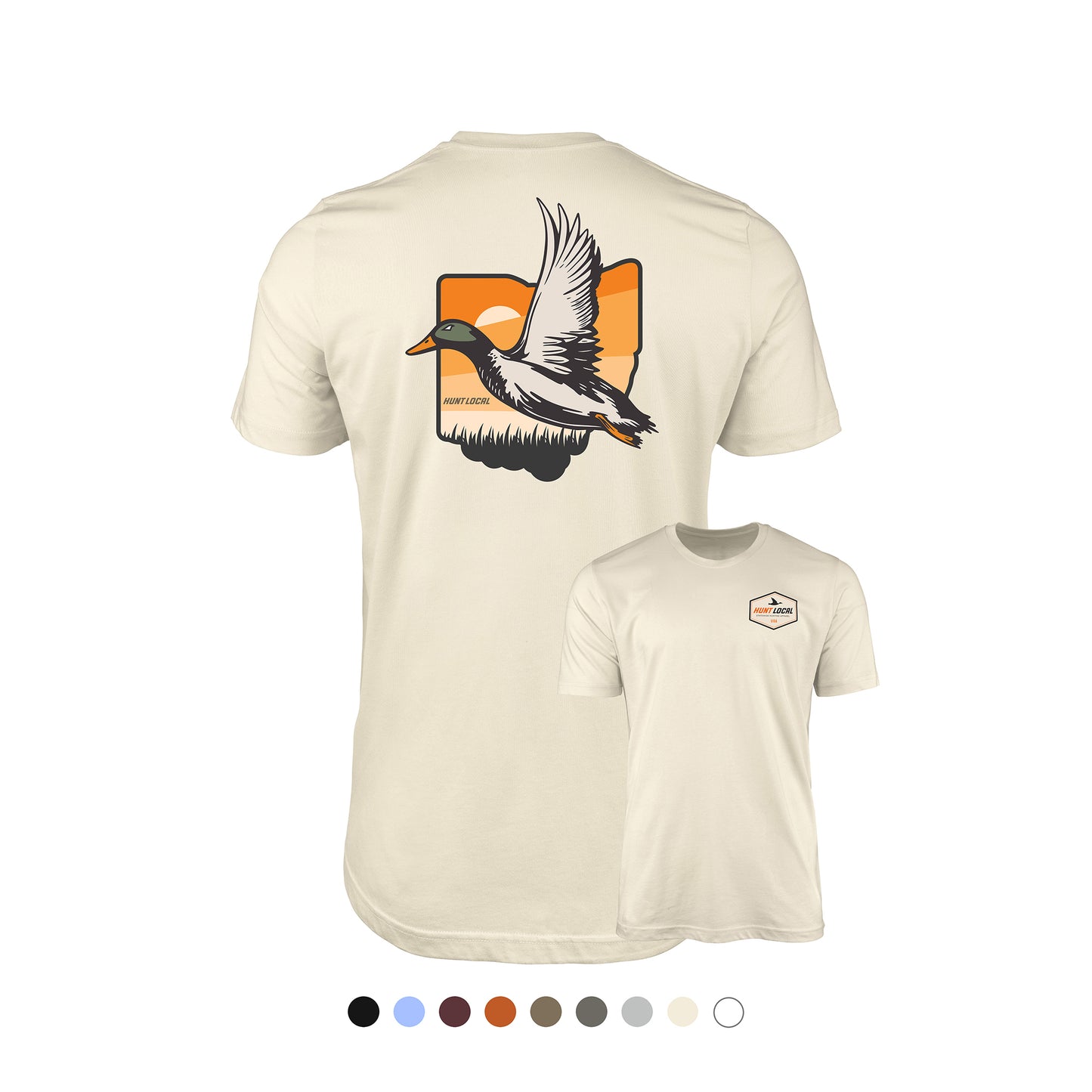 Ohio - Hunt Local Waterfowl Tee