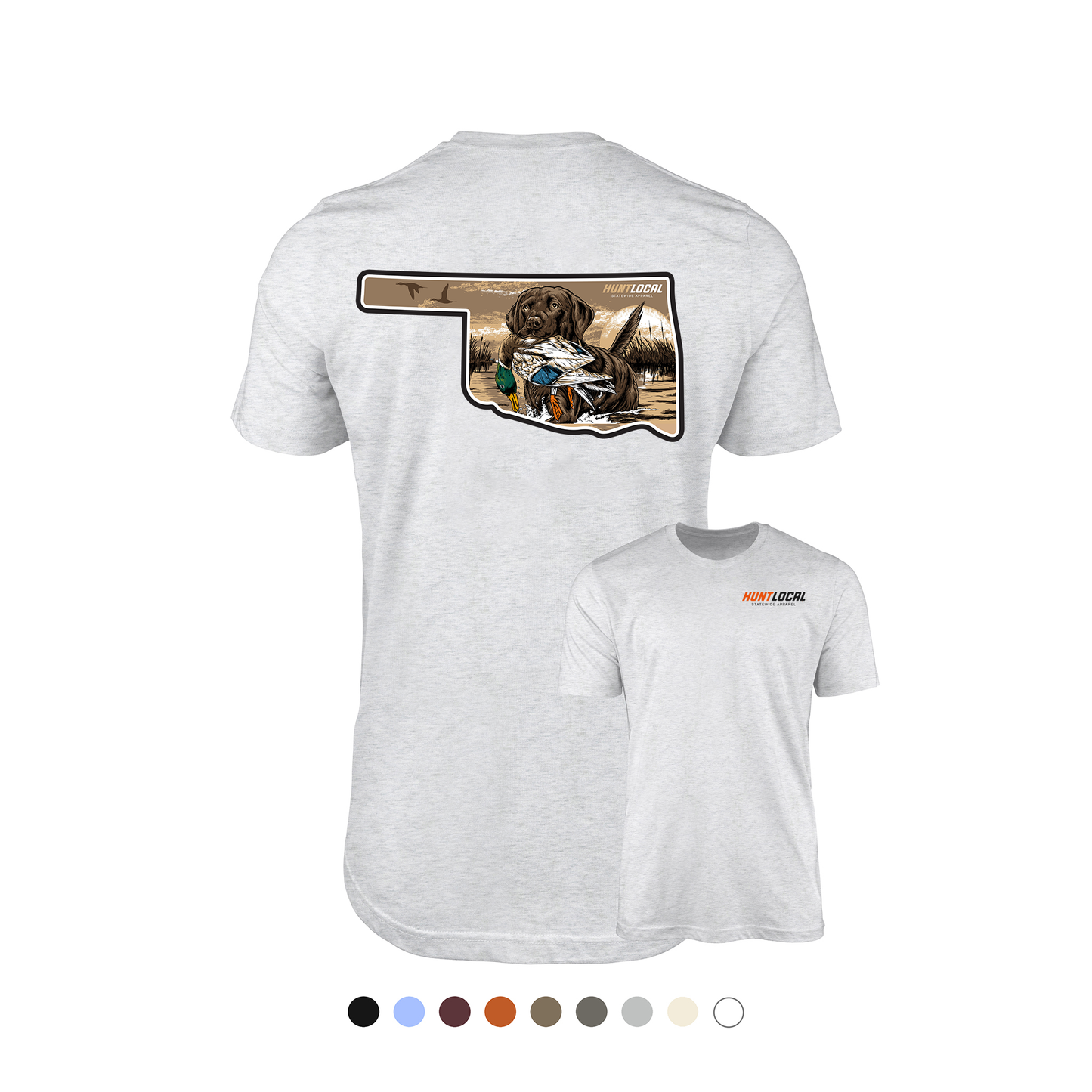 Oklahoma - Waterfowl Lab Tee (back)