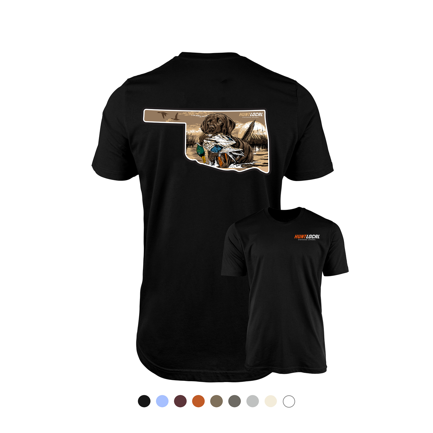 Oklahoma - Waterfowl Lab Tee (back)