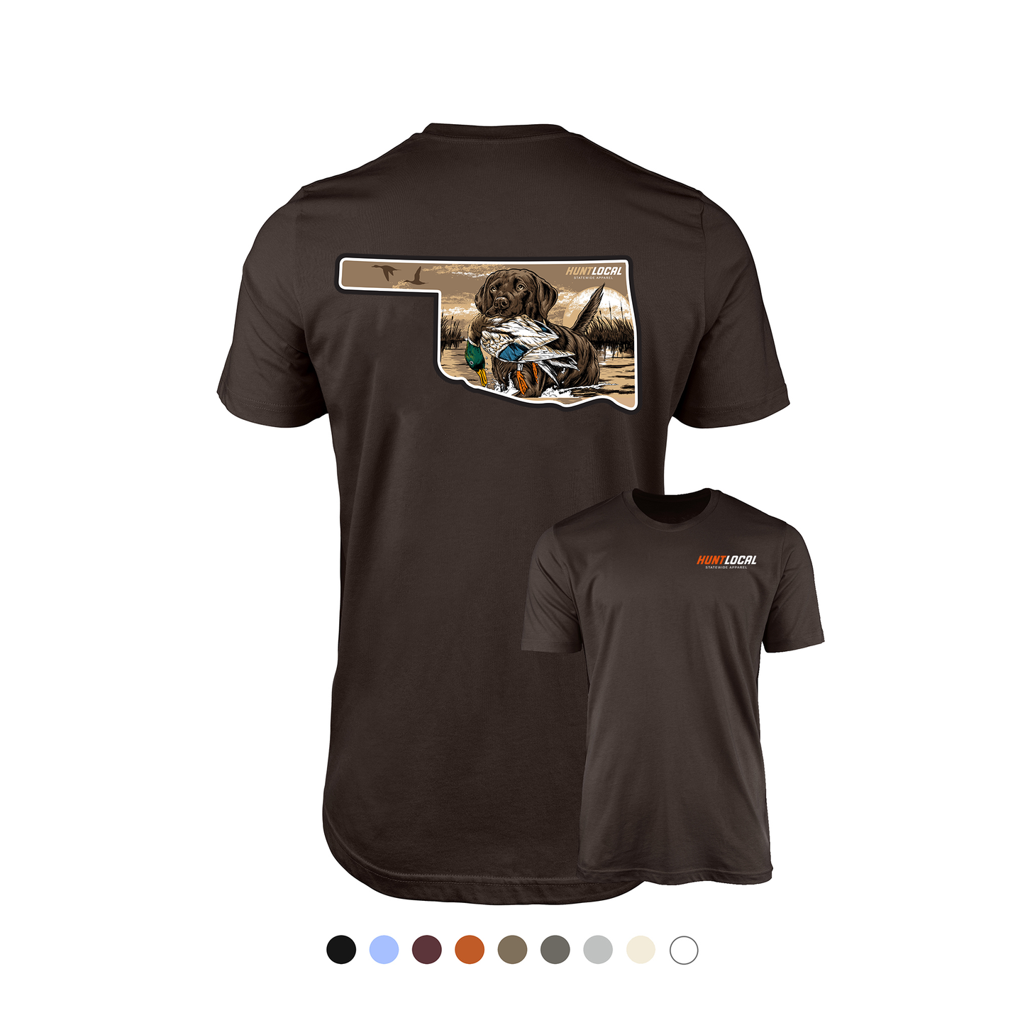 Oklahoma - Waterfowl Lab Tee (back)