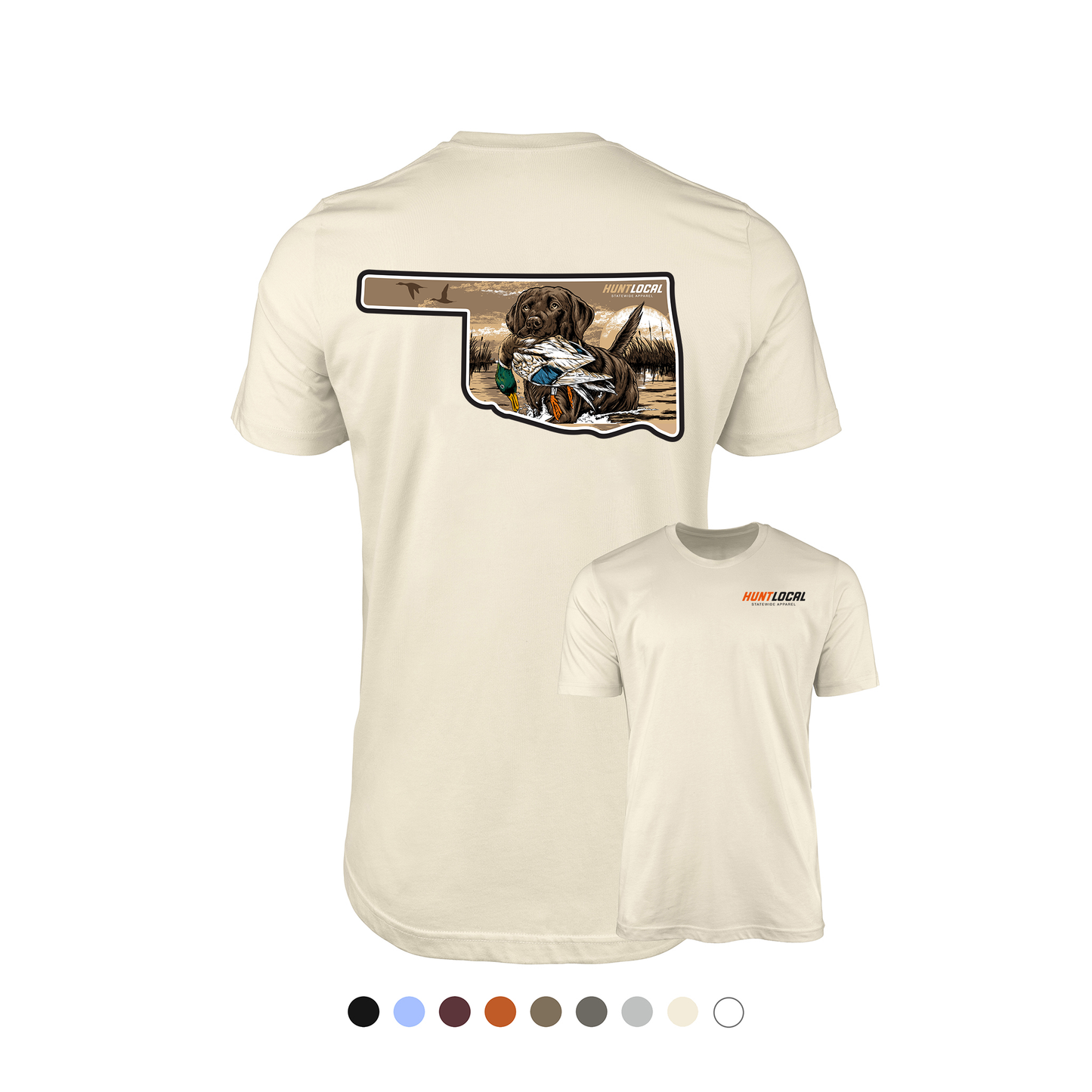Oklahoma - Waterfowl Lab Tee (back)