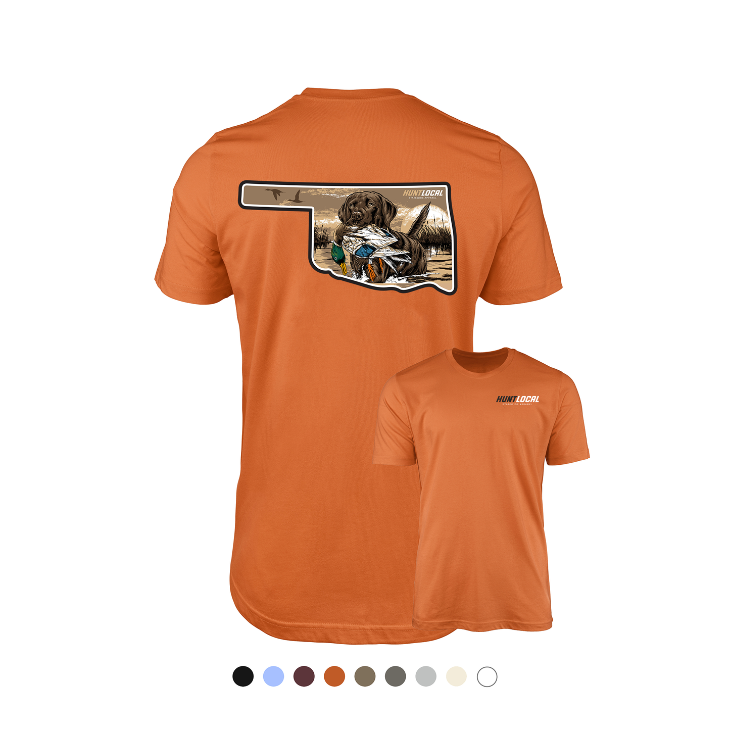 Oklahoma - Waterfowl Lab Tee (back)