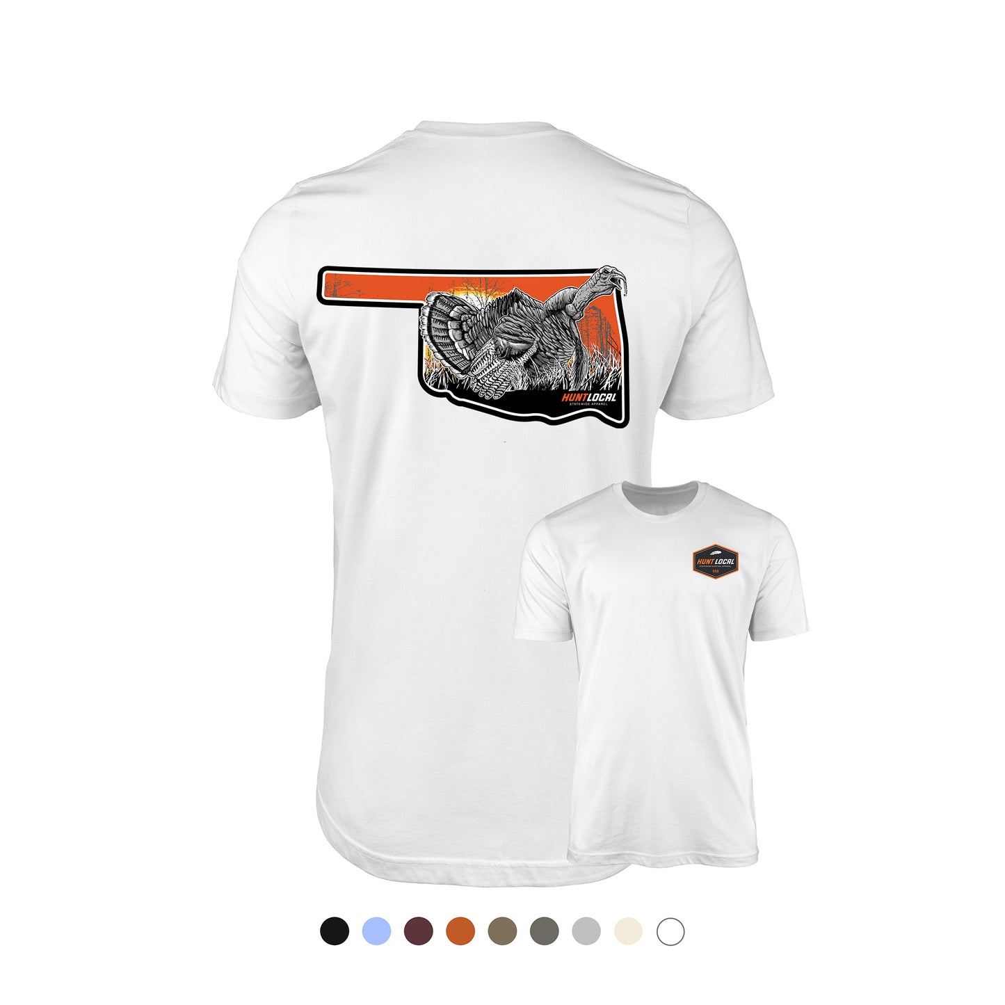 Oklahoma - Sunrise Turkey Tee