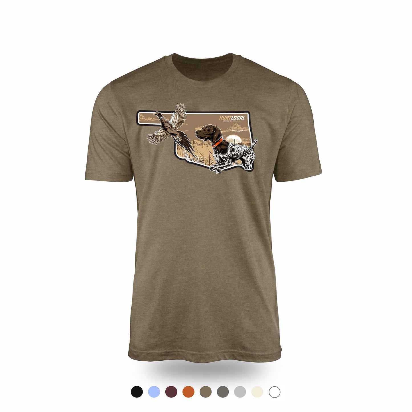 Oklahoma - Upland Bird Dog Tee