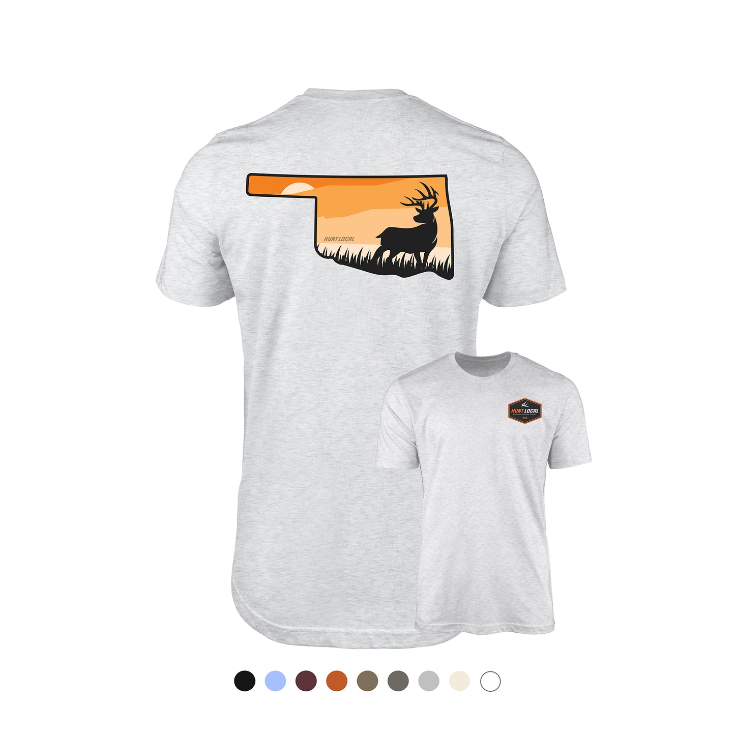 Oklahoma - Sunset Buck Tee