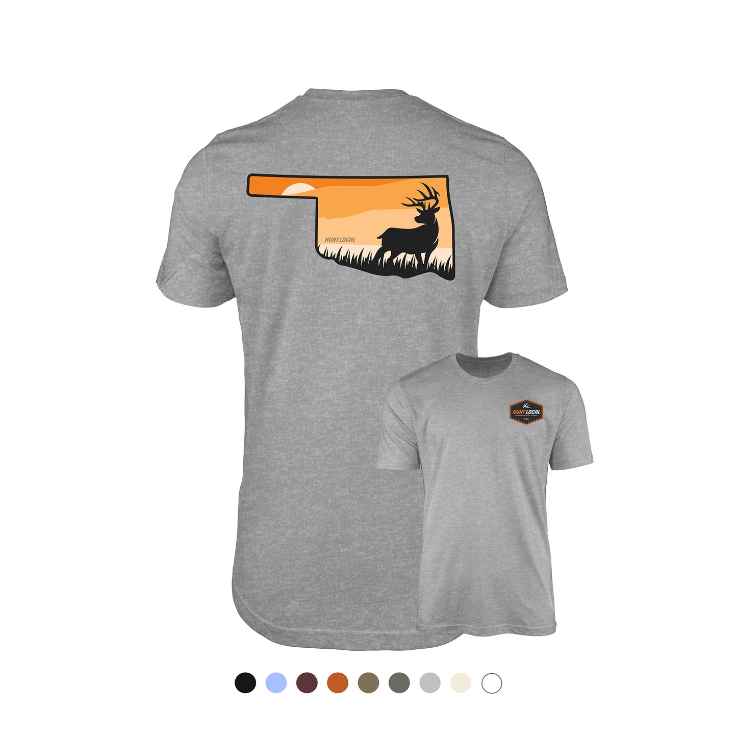 Oklahoma - Sunset Buck Tee