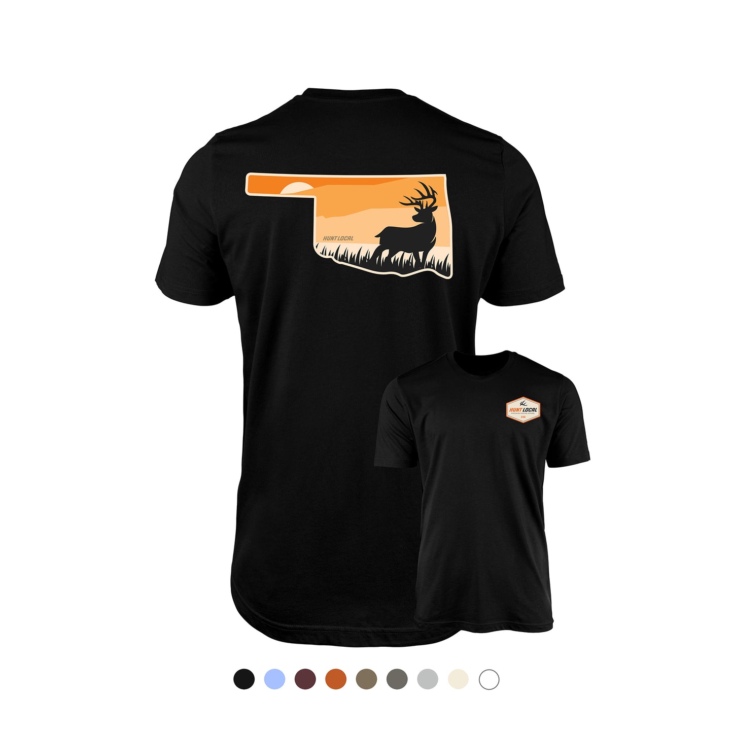 Oklahoma - Sunset Buck Tee