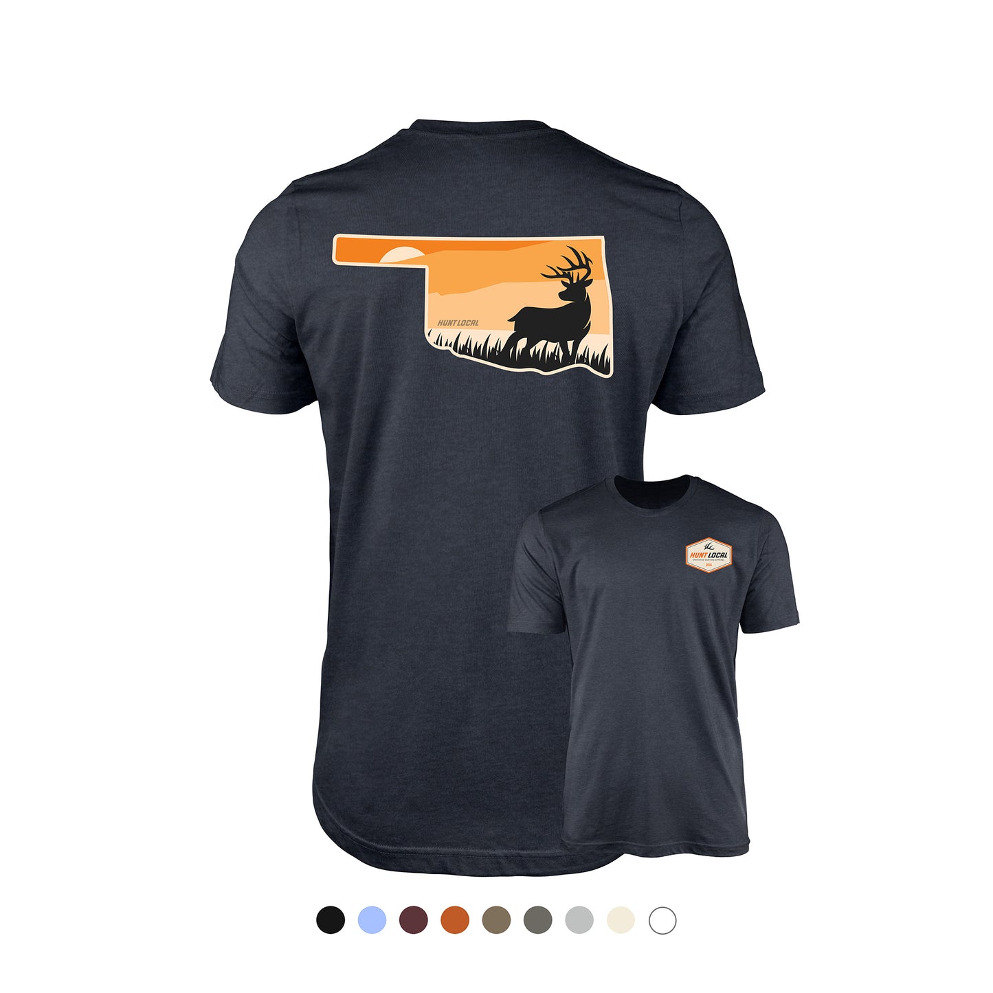 Oklahoma - Sunset Buck Tee
