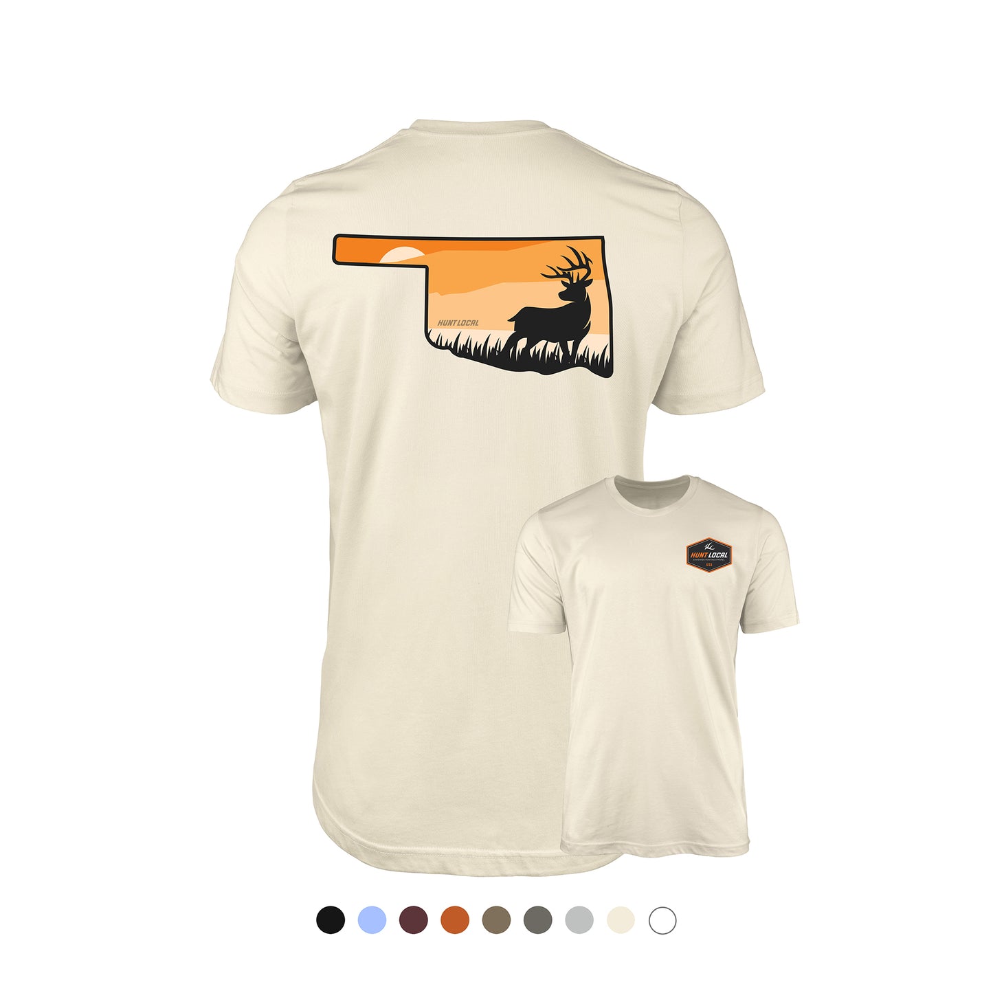 Oklahoma - Sunset Buck Tee