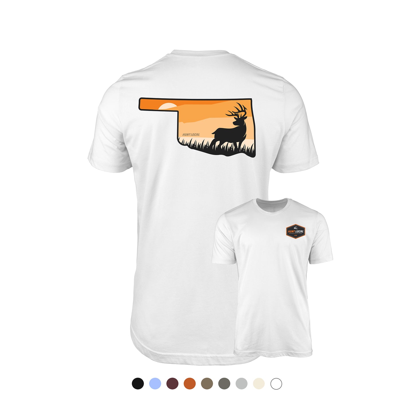 Oklahoma - Sunset Buck Tee