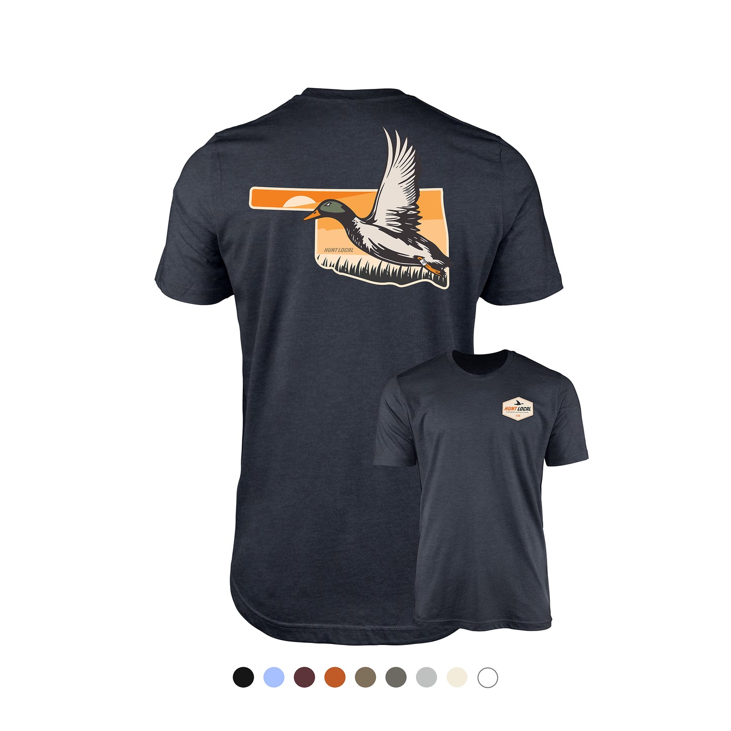 Oklahoma - Hunt Local Waterfowl Tee