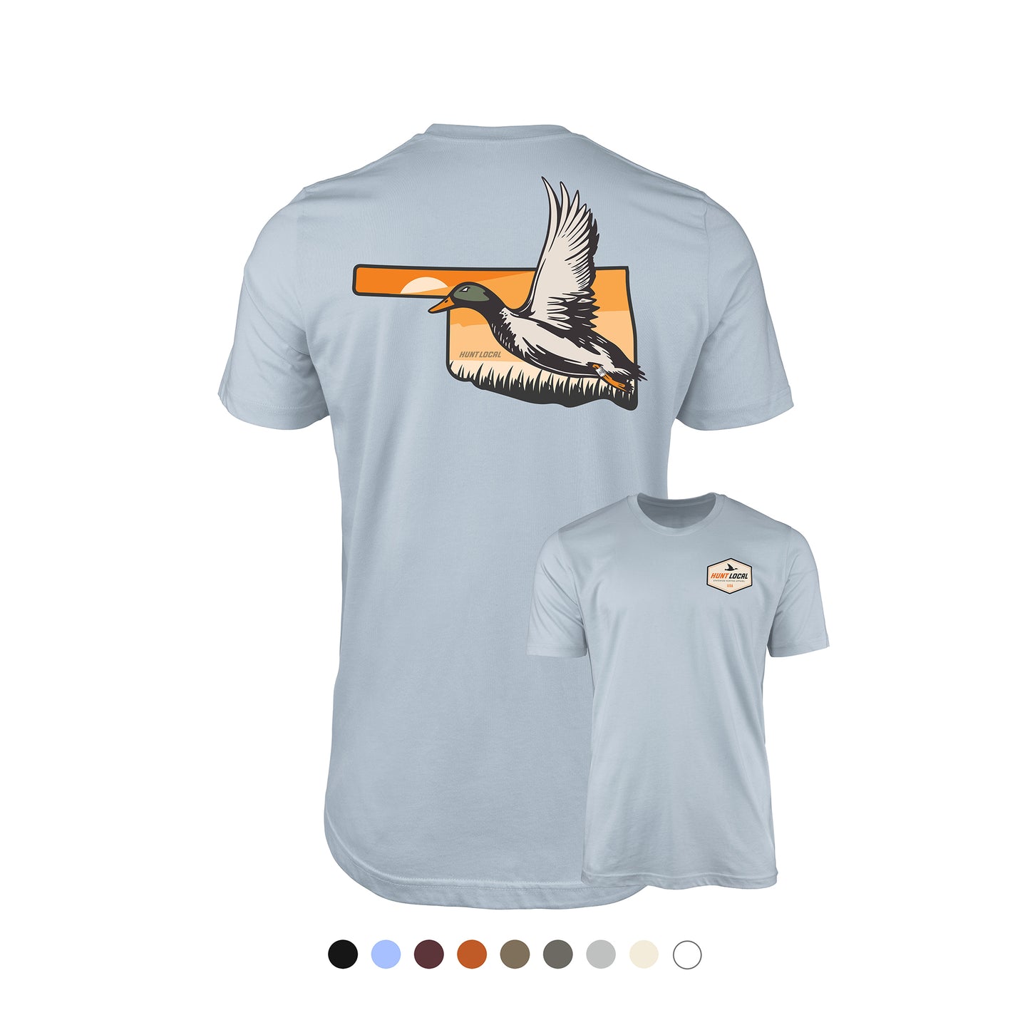 Oklahoma - Hunt Local Waterfowl Tee