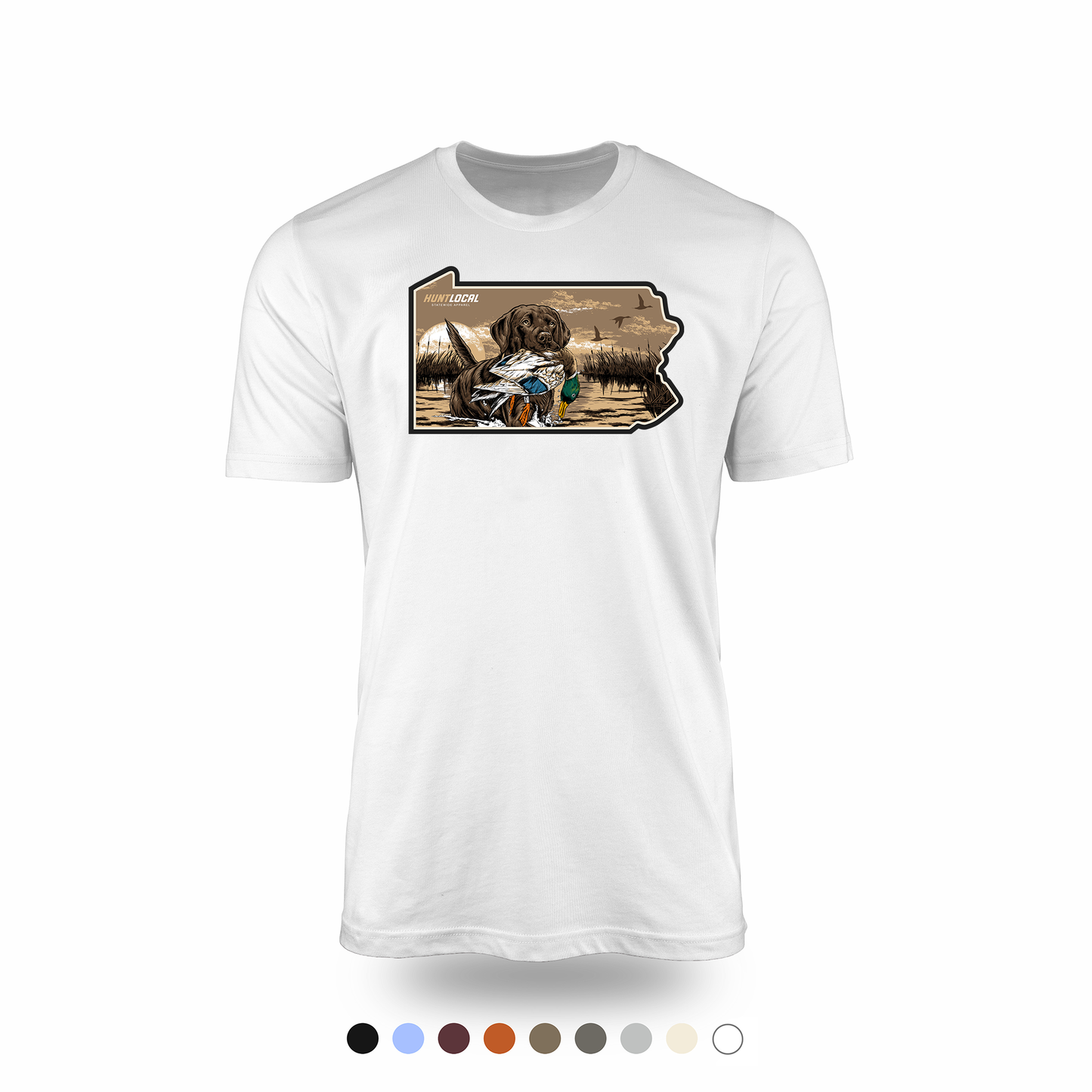 Pennsylvania - Waterfowl Lab Tee