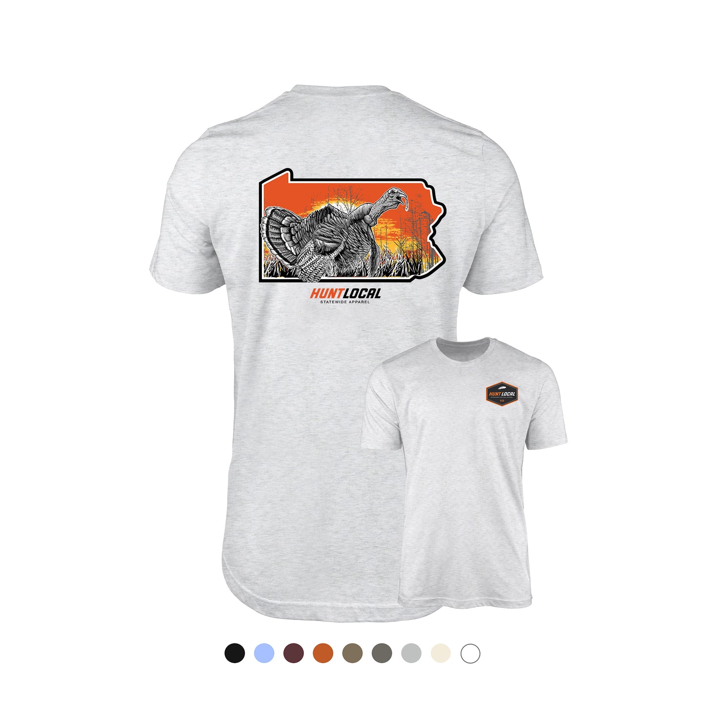 Pennsylvania - Sunrise Turkey Tee