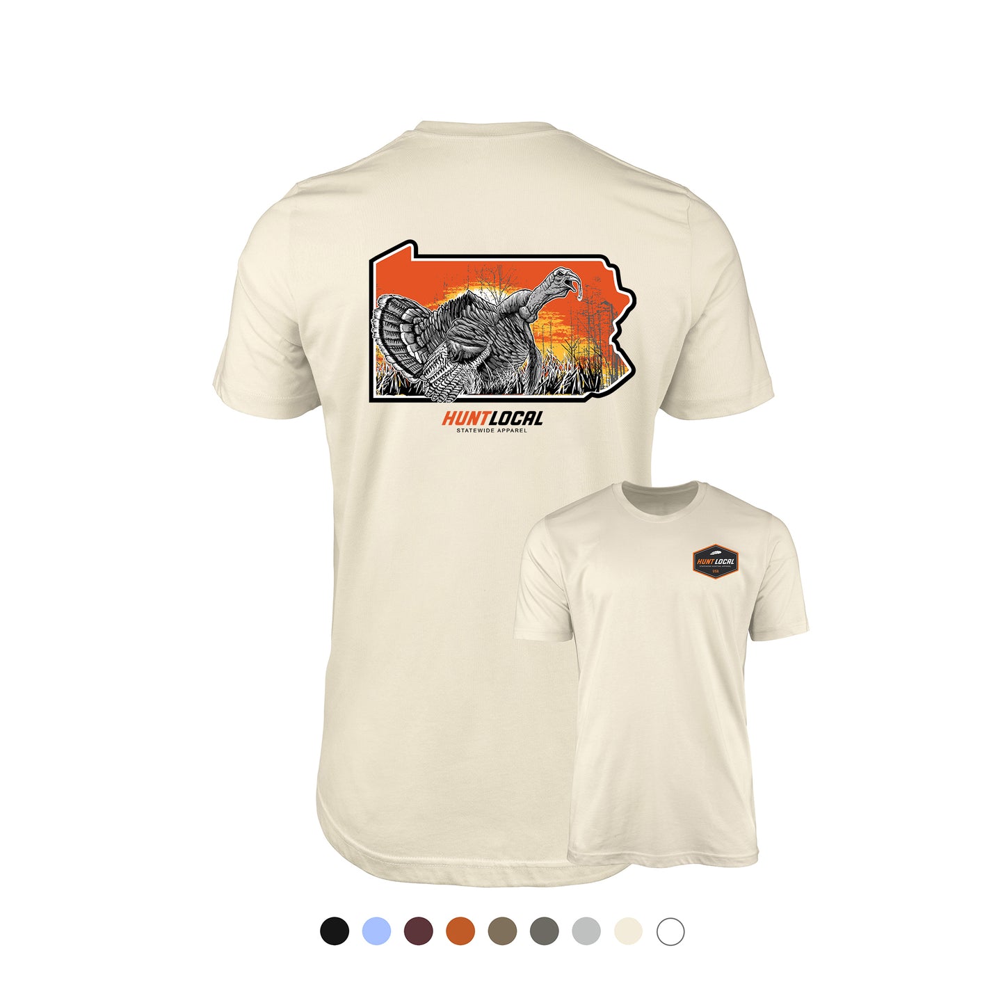 Pennsylvania - Sunrise Turkey Tee
