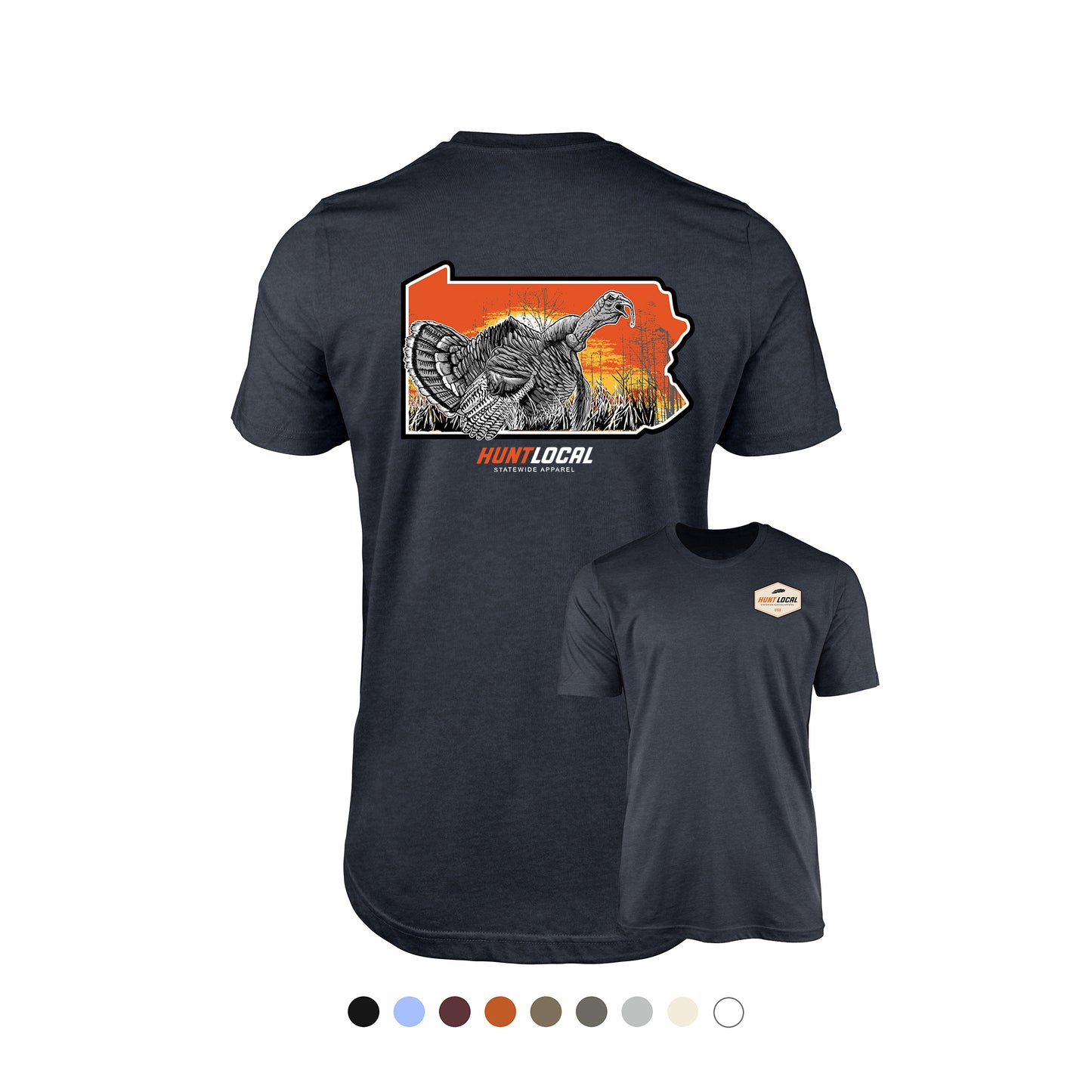 Pennsylvania - Sunrise Turkey Tee