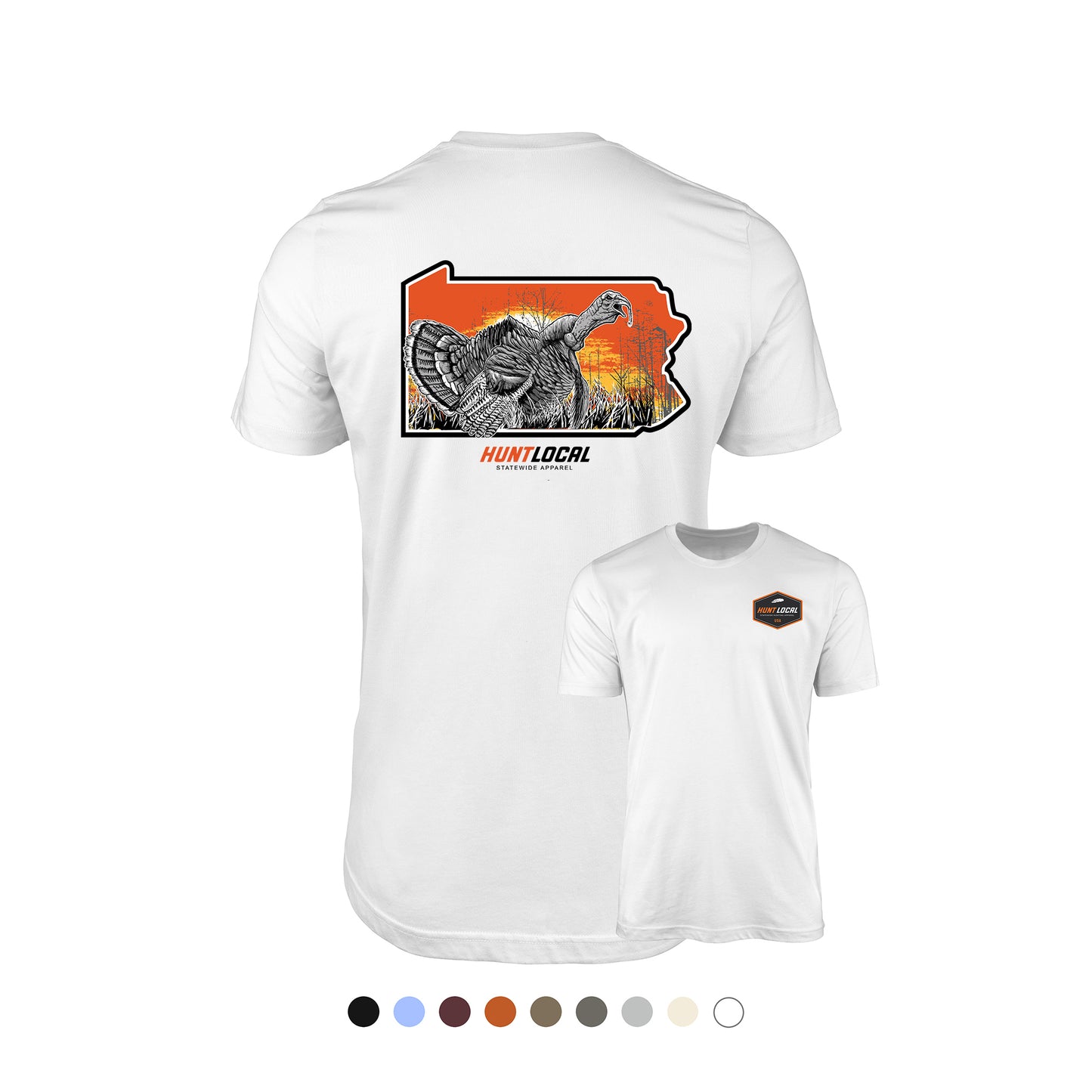 Pennsylvania - Sunrise Turkey Tee