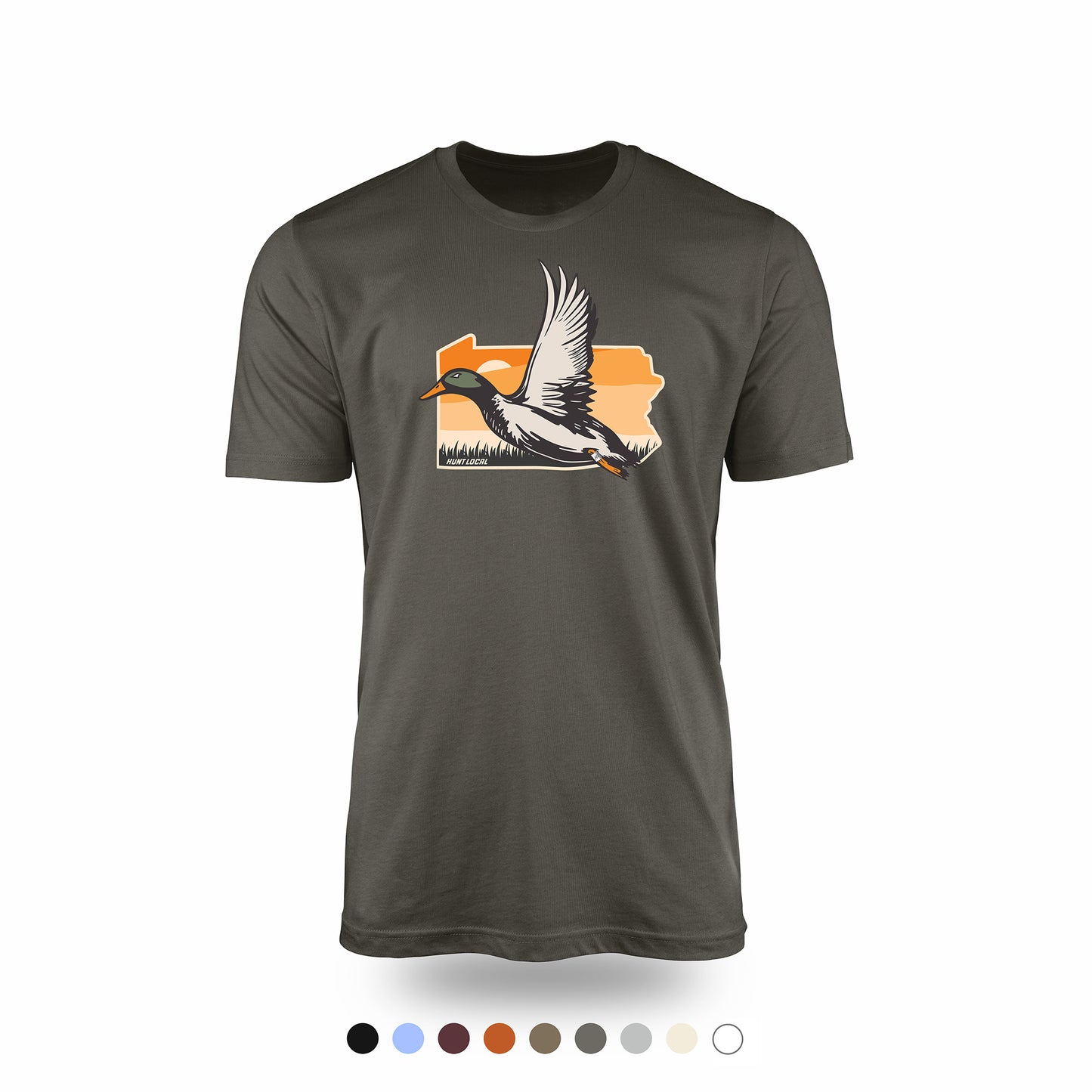 Pennsylvania - Waterfowl Front Tee