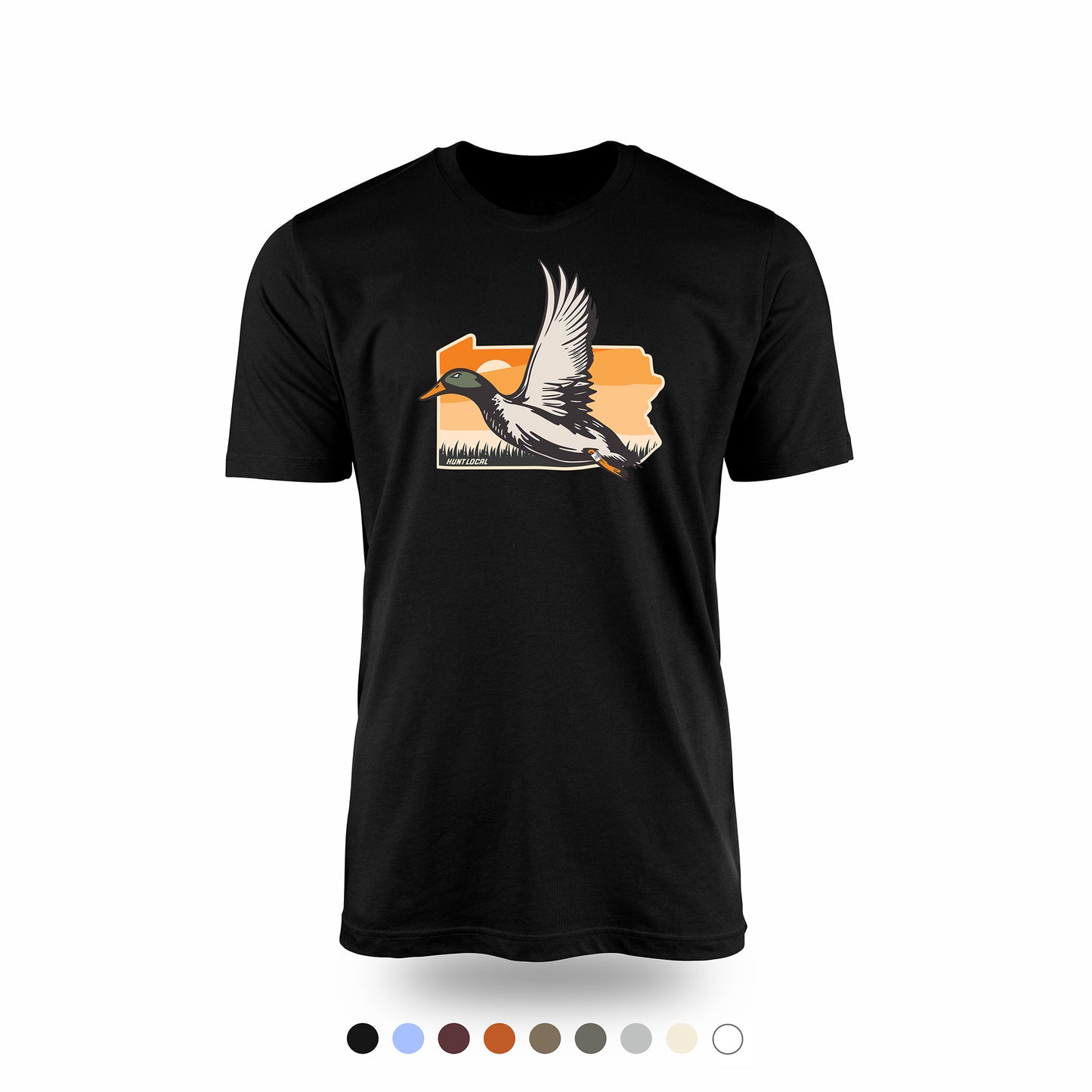 Pennsylvania - Waterfowl Front Tee