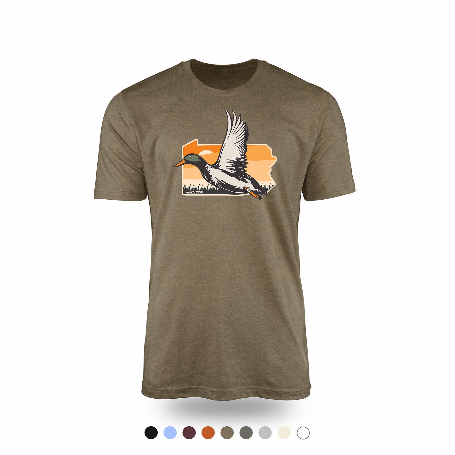 Pennsylvania - Waterfowl Front Tee