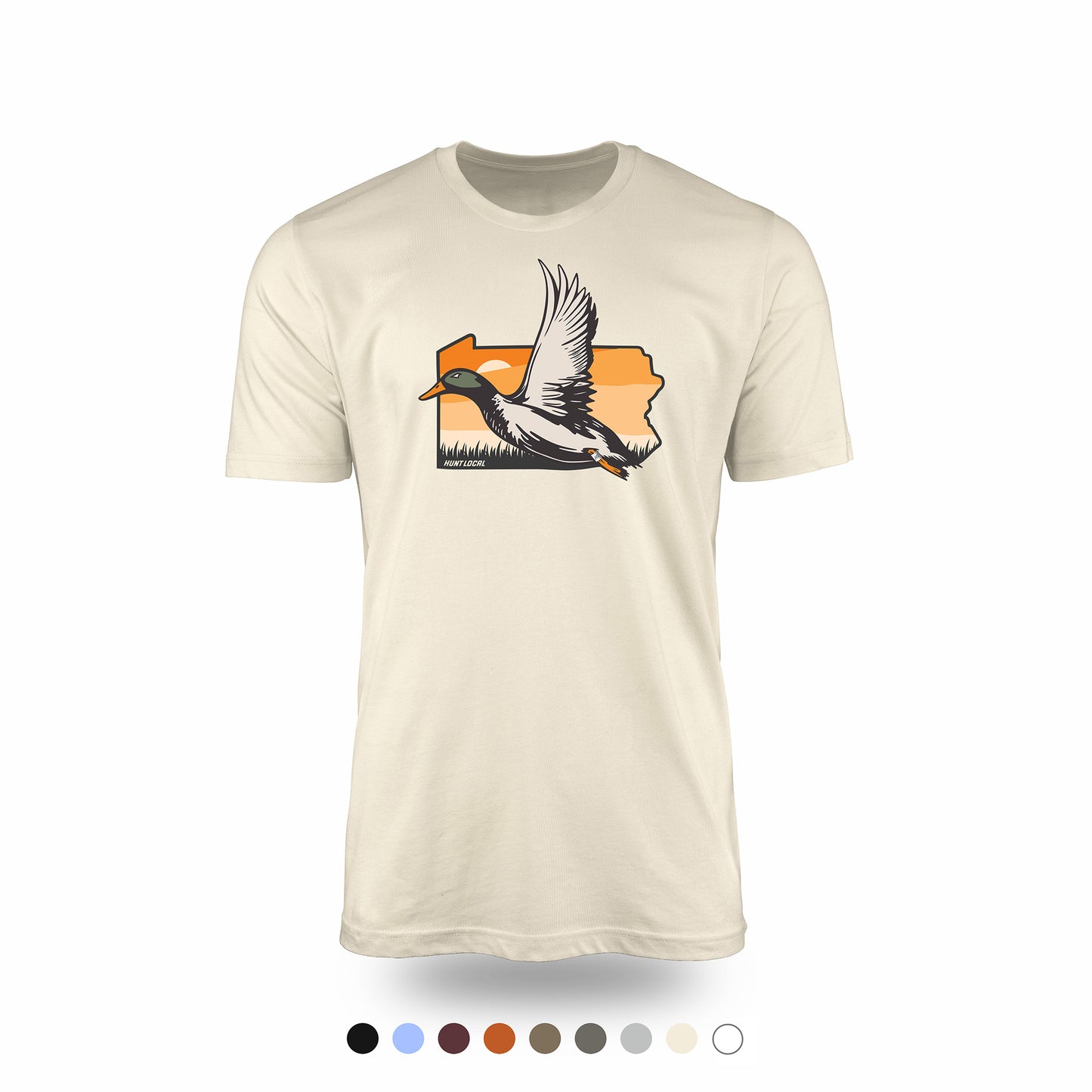 Pennsylvania - Waterfowl Front Tee