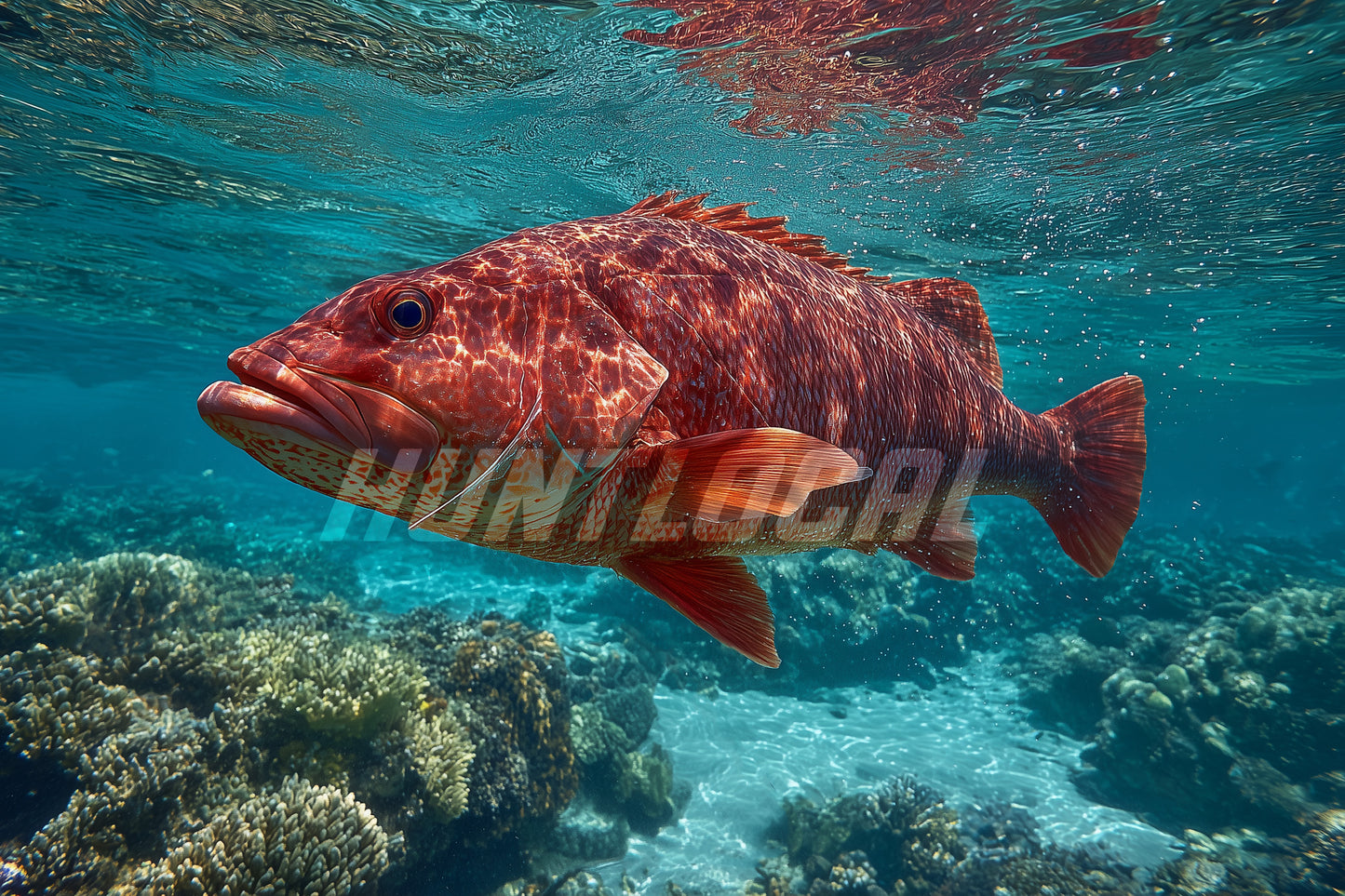 Design 225 - Red Fish Custom Art