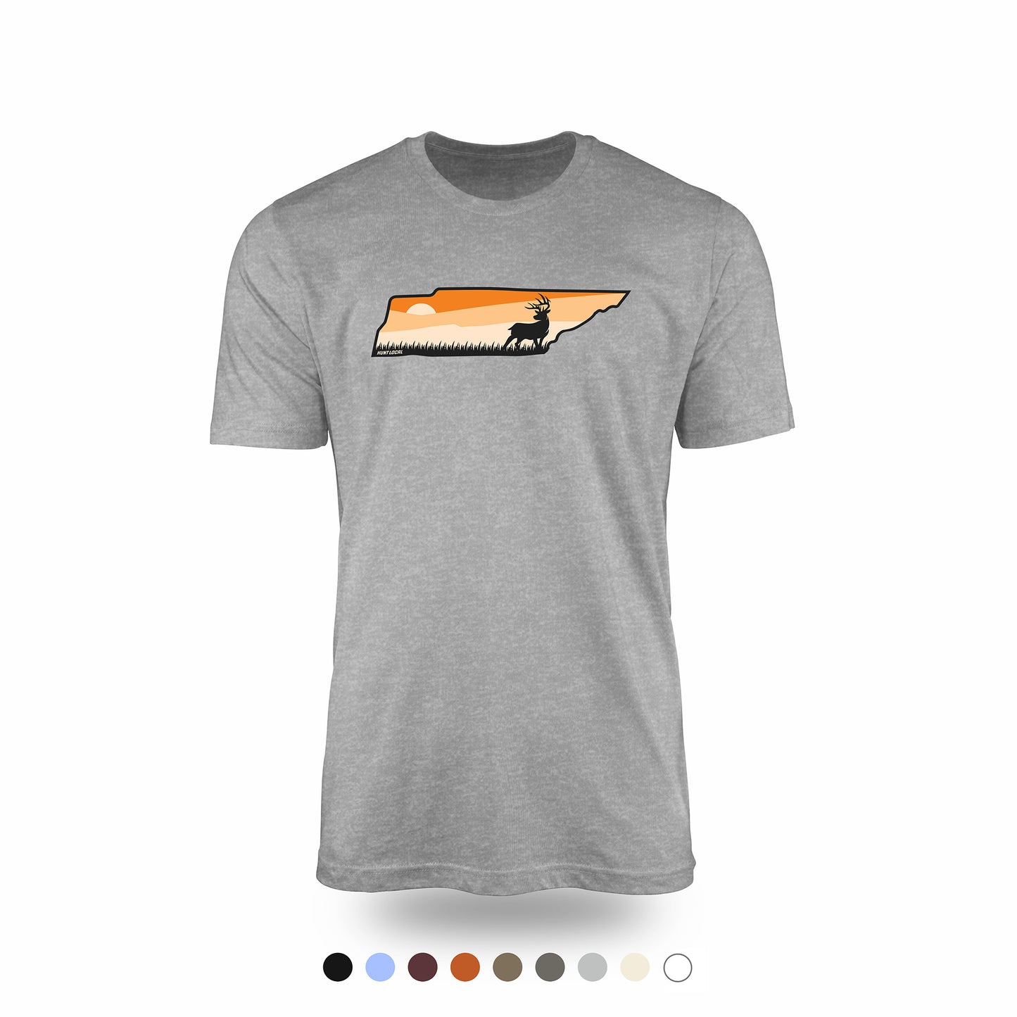 Tennessee - Sunset Buck Front Tee
