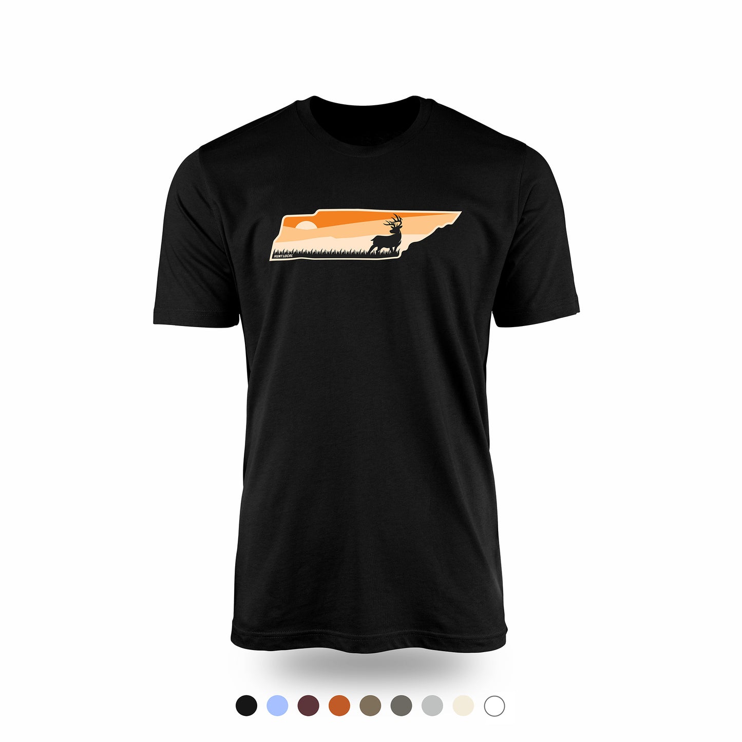 Tennessee - Sunset Buck Front Tee
