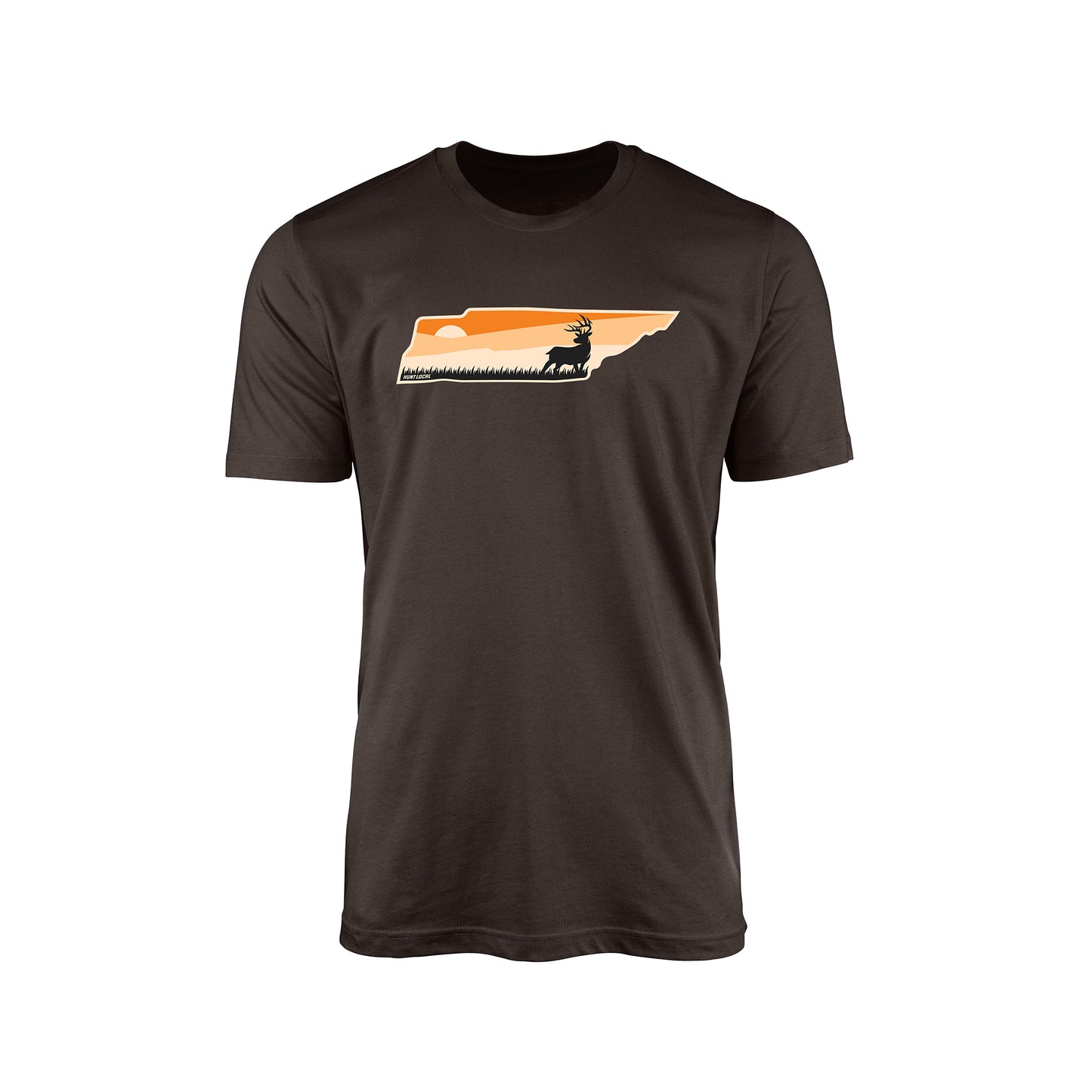 Tennessee - Sunset Buck Front Tee