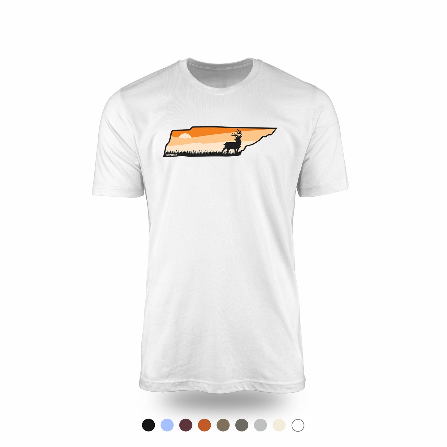 Tennessee - Sunset Buck Front Tee