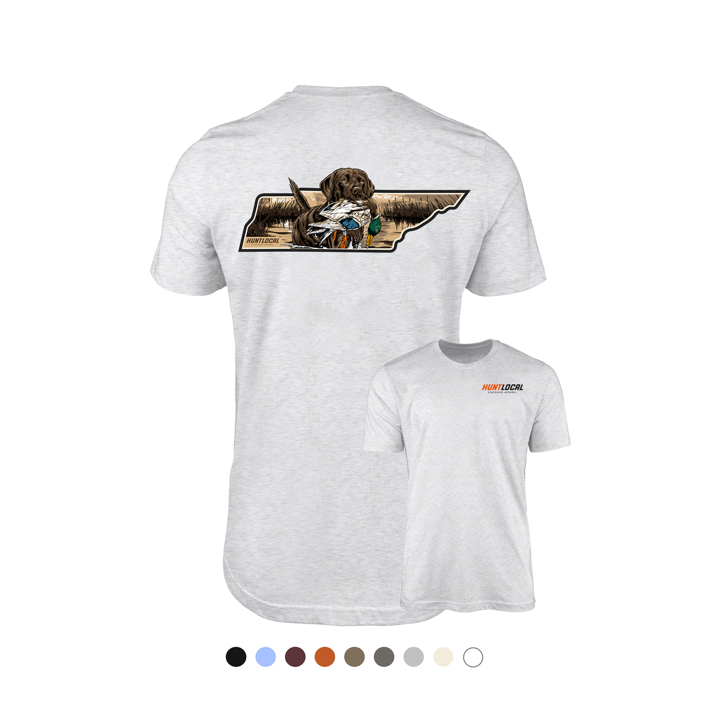 Tennessee - Waterfowl Lab Tee (back)