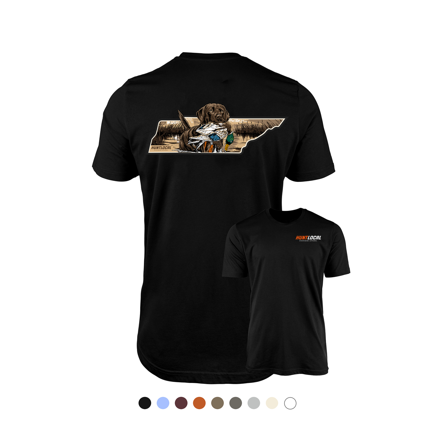 Tennessee - Waterfowl Lab Tee (back)