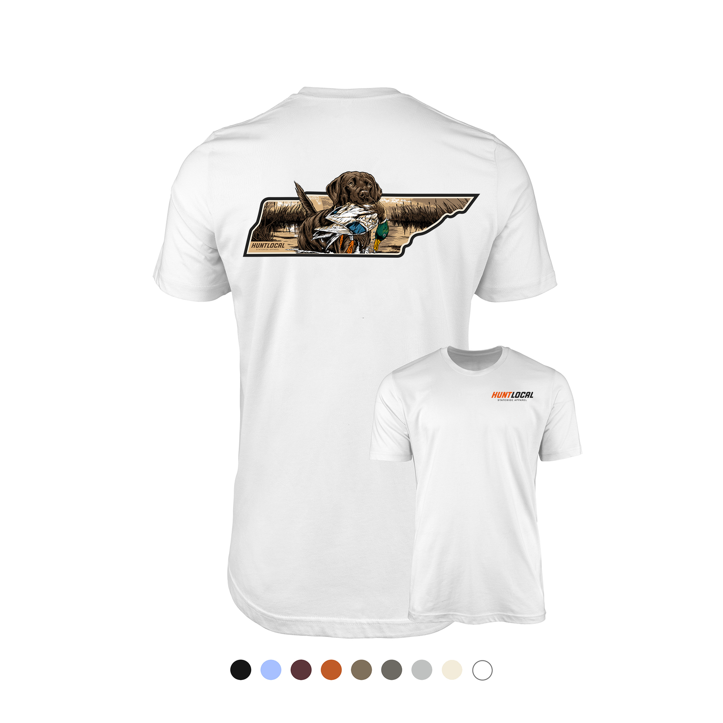 Tennessee - Waterfowl Lab Tee (back)