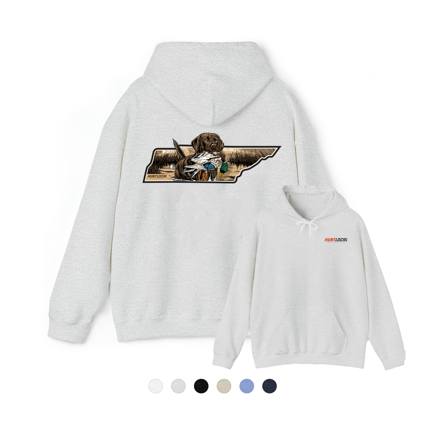 Tennessee - Waterfowl Lab Hoodie (back)