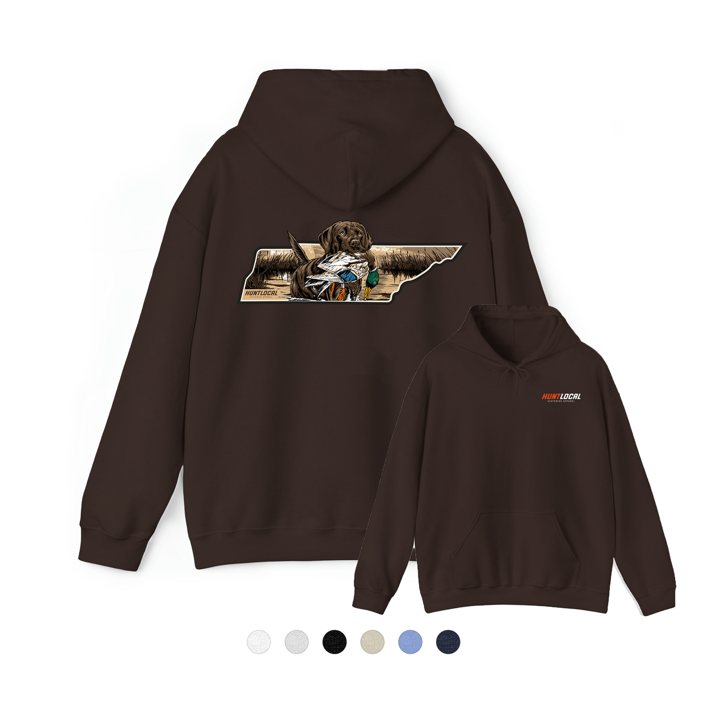 Tennessee - Waterfowl Lab Hoodie (back)