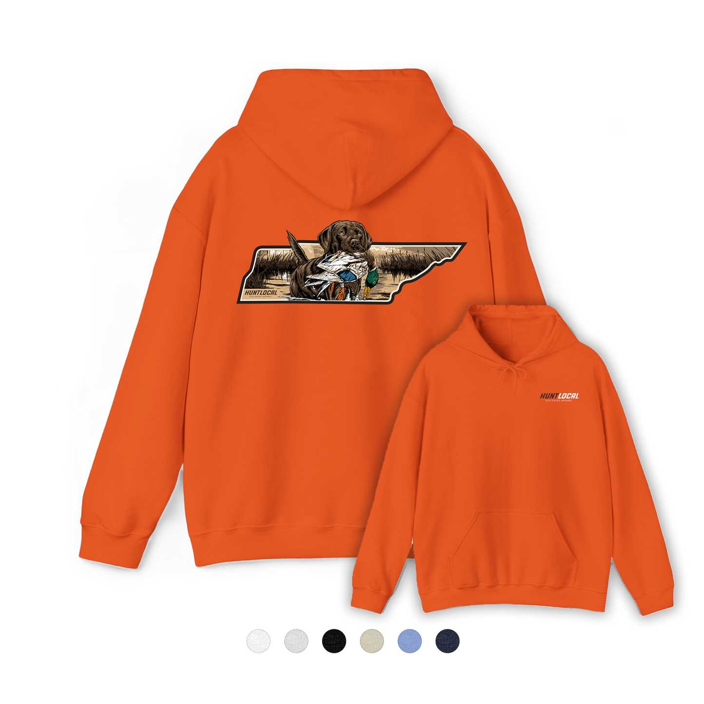 Tennessee - Waterfowl Lab Hoodie (back)