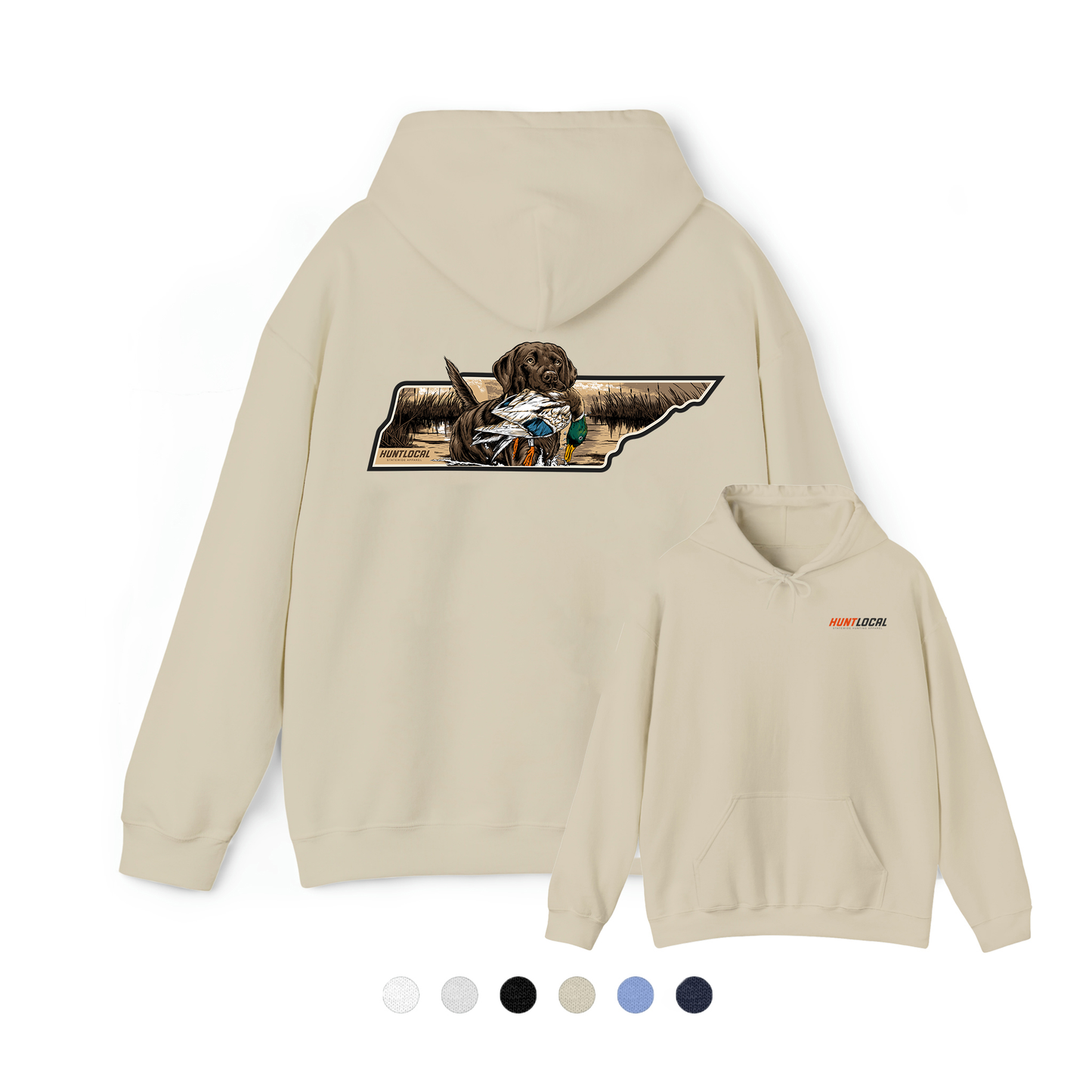 Tennessee - Waterfowl Lab Hoodie (back)