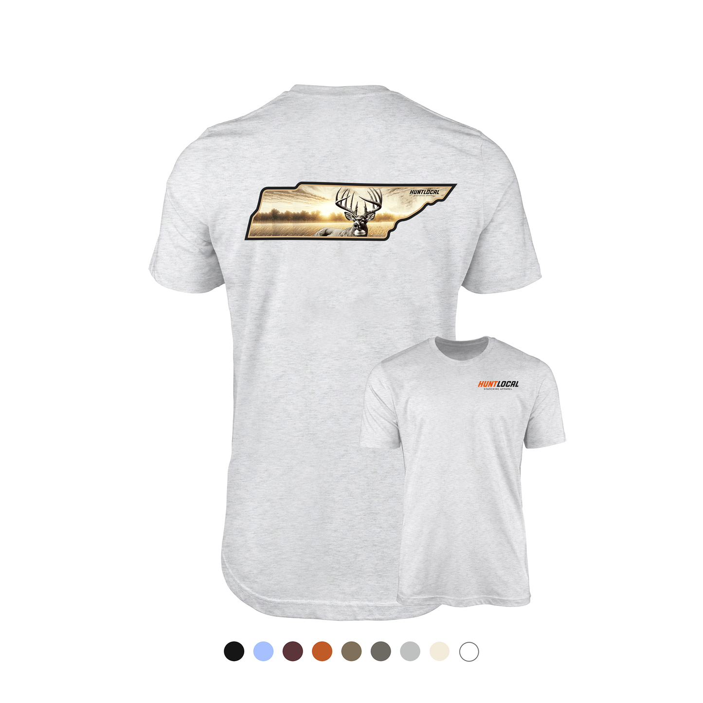 Tennessee - Whitetail Buck Tee (back)