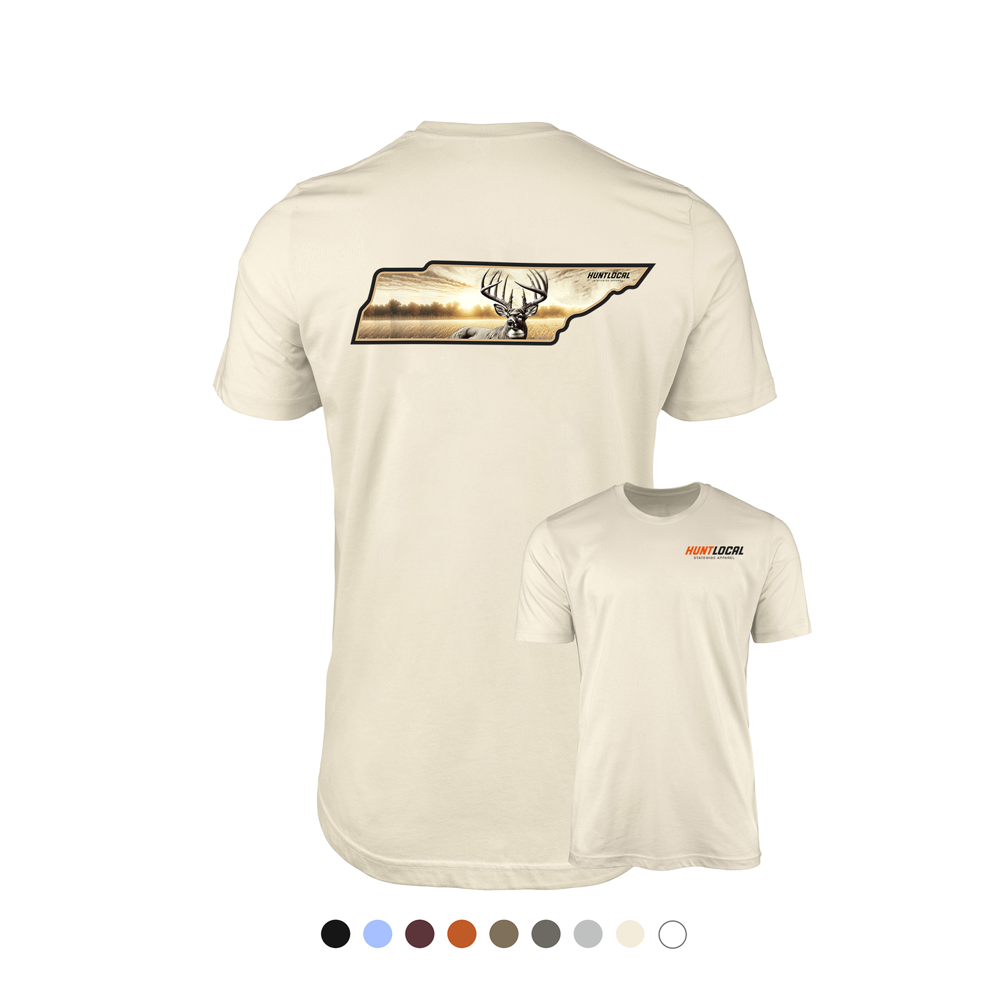 Tennessee - Whitetail Buck Tee (back)