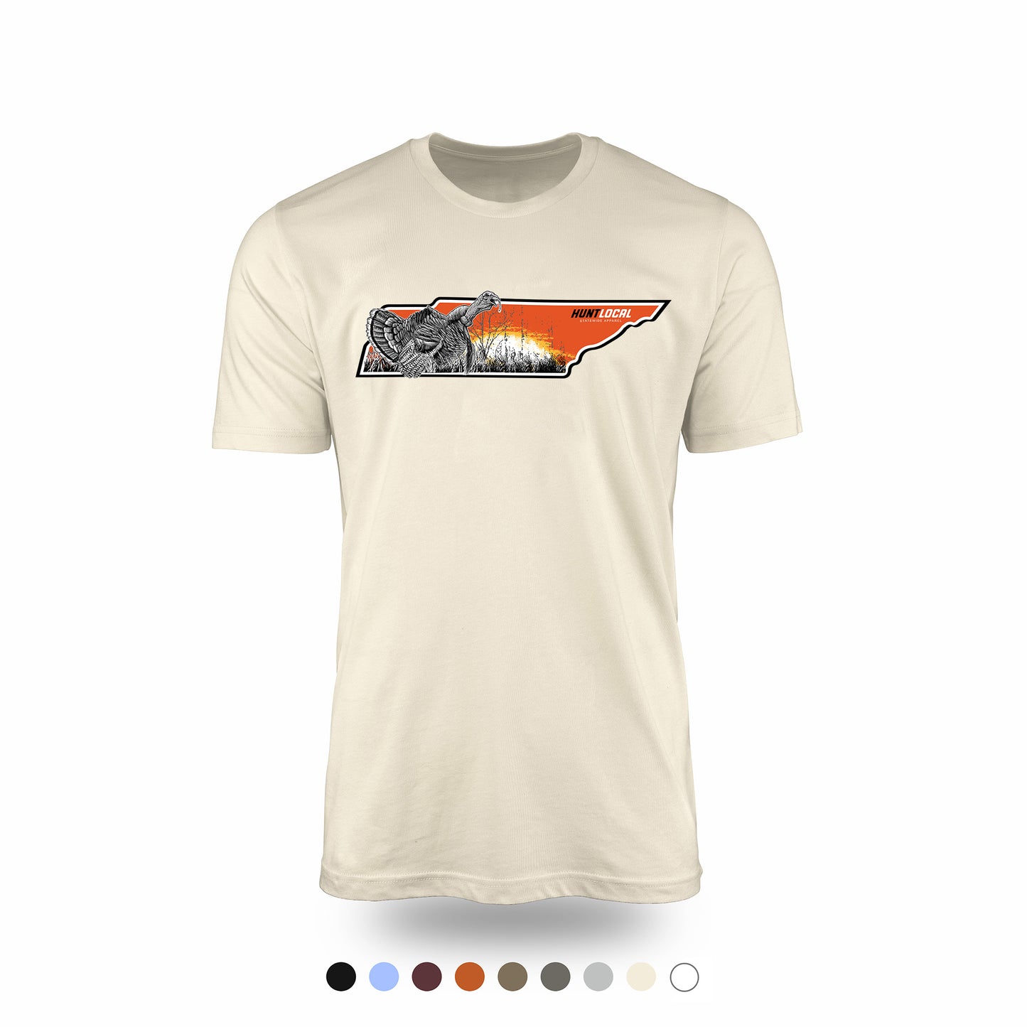 Tennessee - Sunrise Turkey Tee (front)