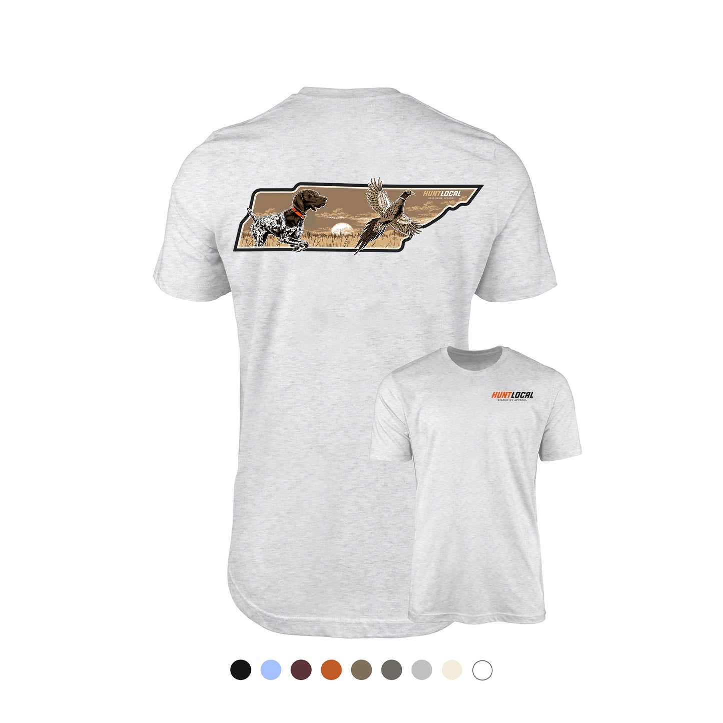 Tennessee - Upland Bird Dog Tee (back)