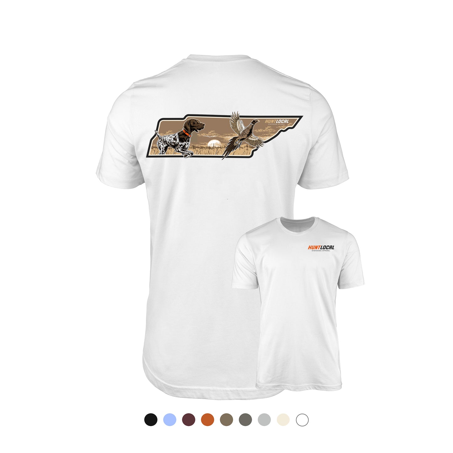Tennessee - Upland Bird Dog Tee (back)