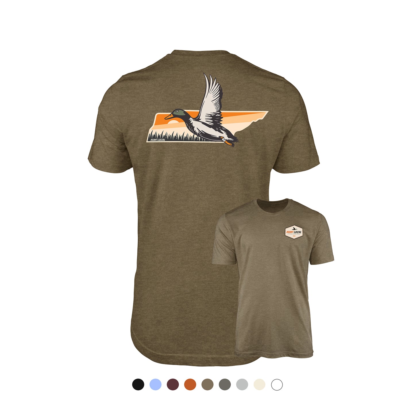 Tennessee - Hunt Local Waterfowl Tee