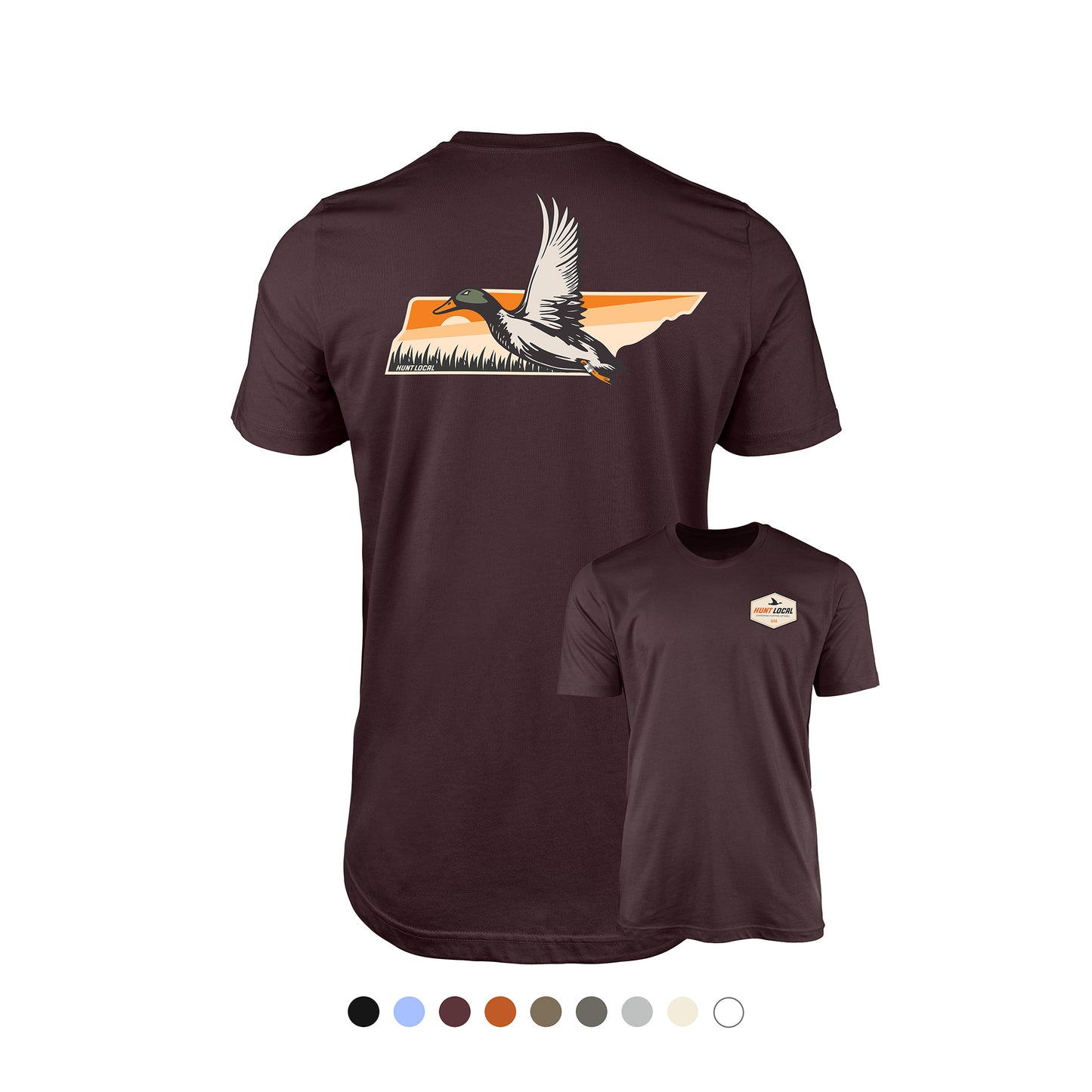 Tennessee - Hunt Local Waterfowl Tee