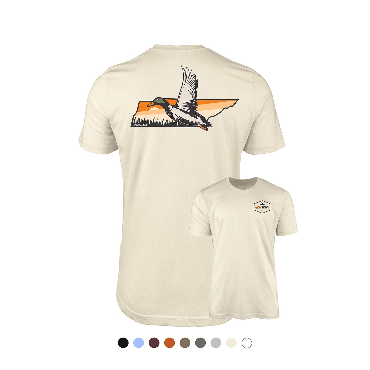 Tennessee - Hunt Local Waterfowl Tee