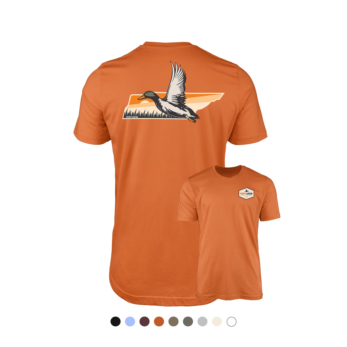 Tennessee - Hunt Local Waterfowl Tee